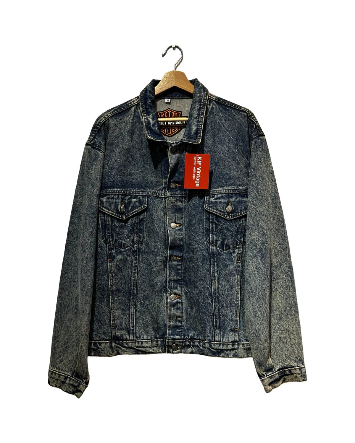 Vintage Harley Davidson Eagle Denim Jacket product image 2