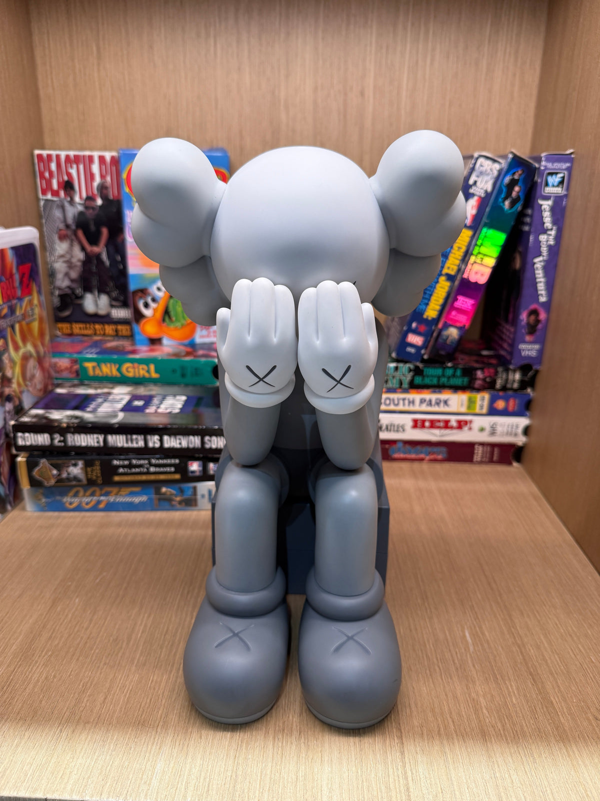 2013 KAWS Passing Through Gray Companion Figure