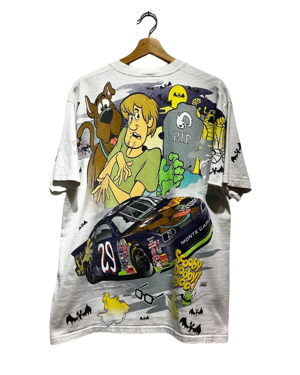 Rare Vintage 1997 Scooby Doo Nascar Cartoon Network Tee product image 2