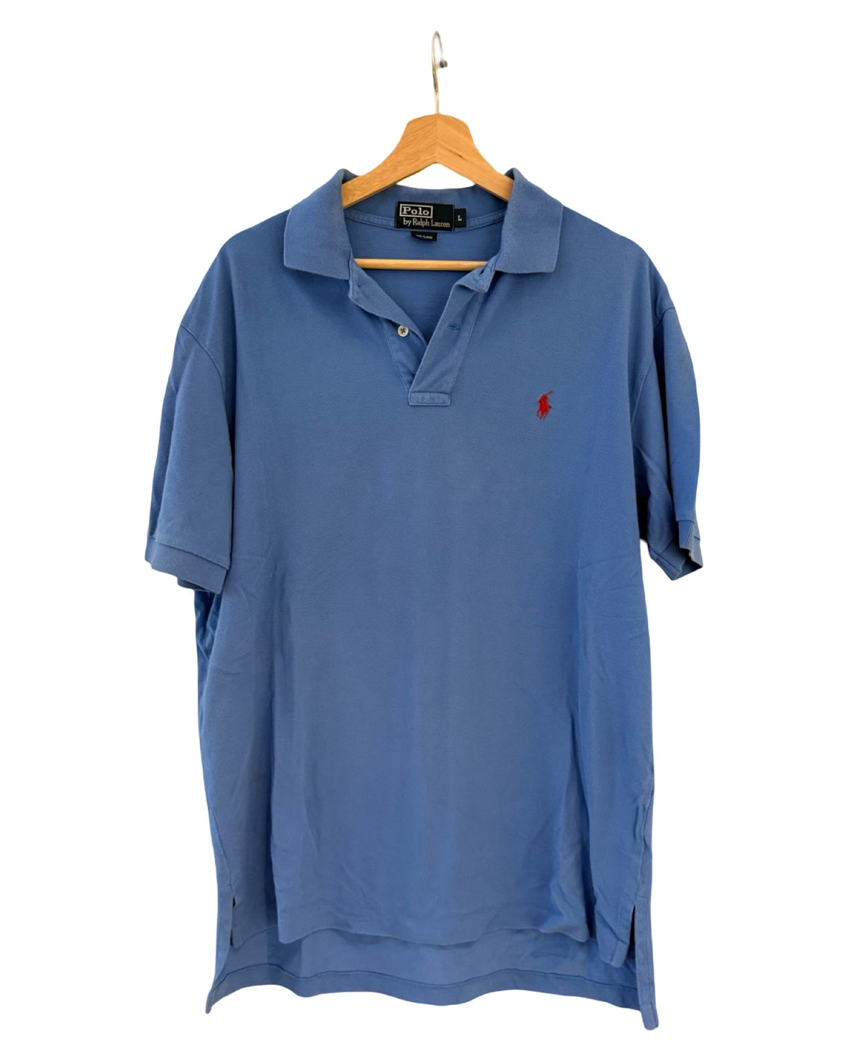 Vintage Polo Ralph Lauren Blue Red Shirt product image 1