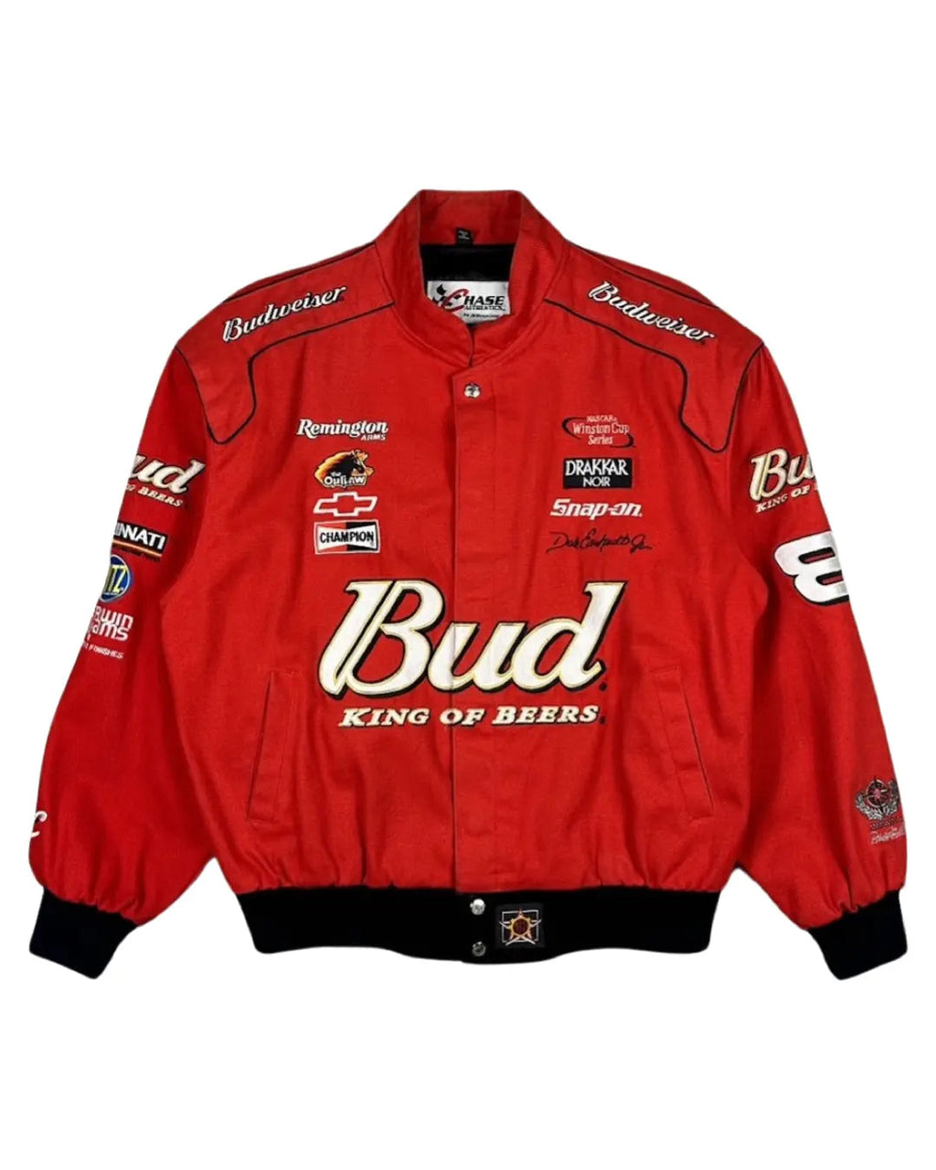 Vintage 90s Budweiser NASCAR Jacket product image 1