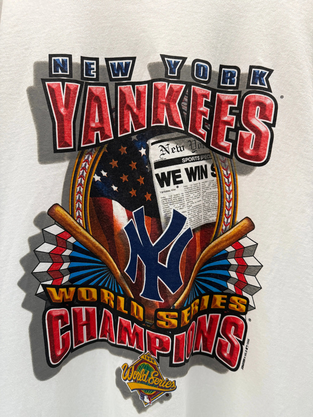 Vintage DS 1996 New York Yankees World Series Tee product image 2