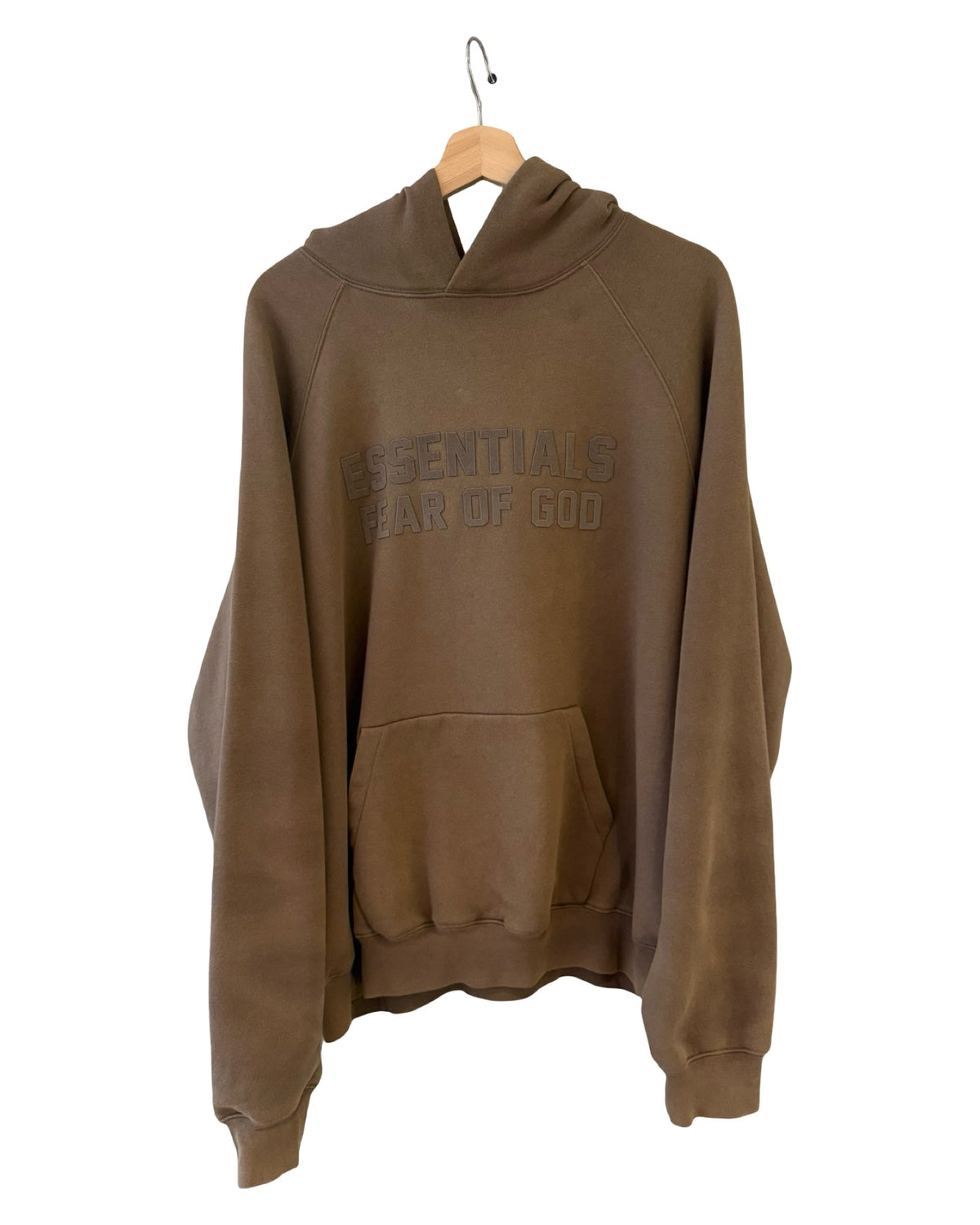 Essentials Fear Of God Brown Hoodie product image 1