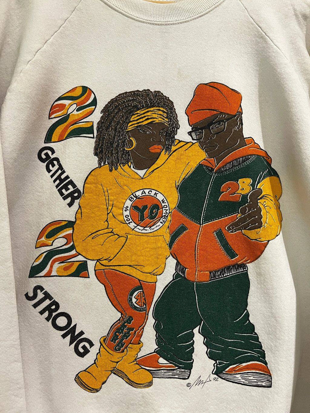 Vintage 1992 Stronger 2gether Crewneck