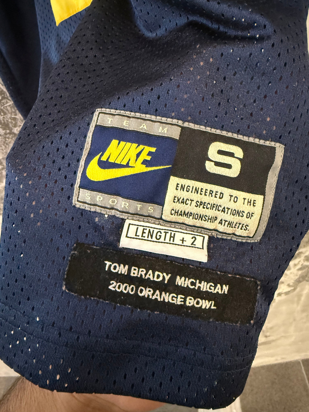 Vintage Rare Tom Brady Michigan State Fedex Orange Bowl 10 product image 4