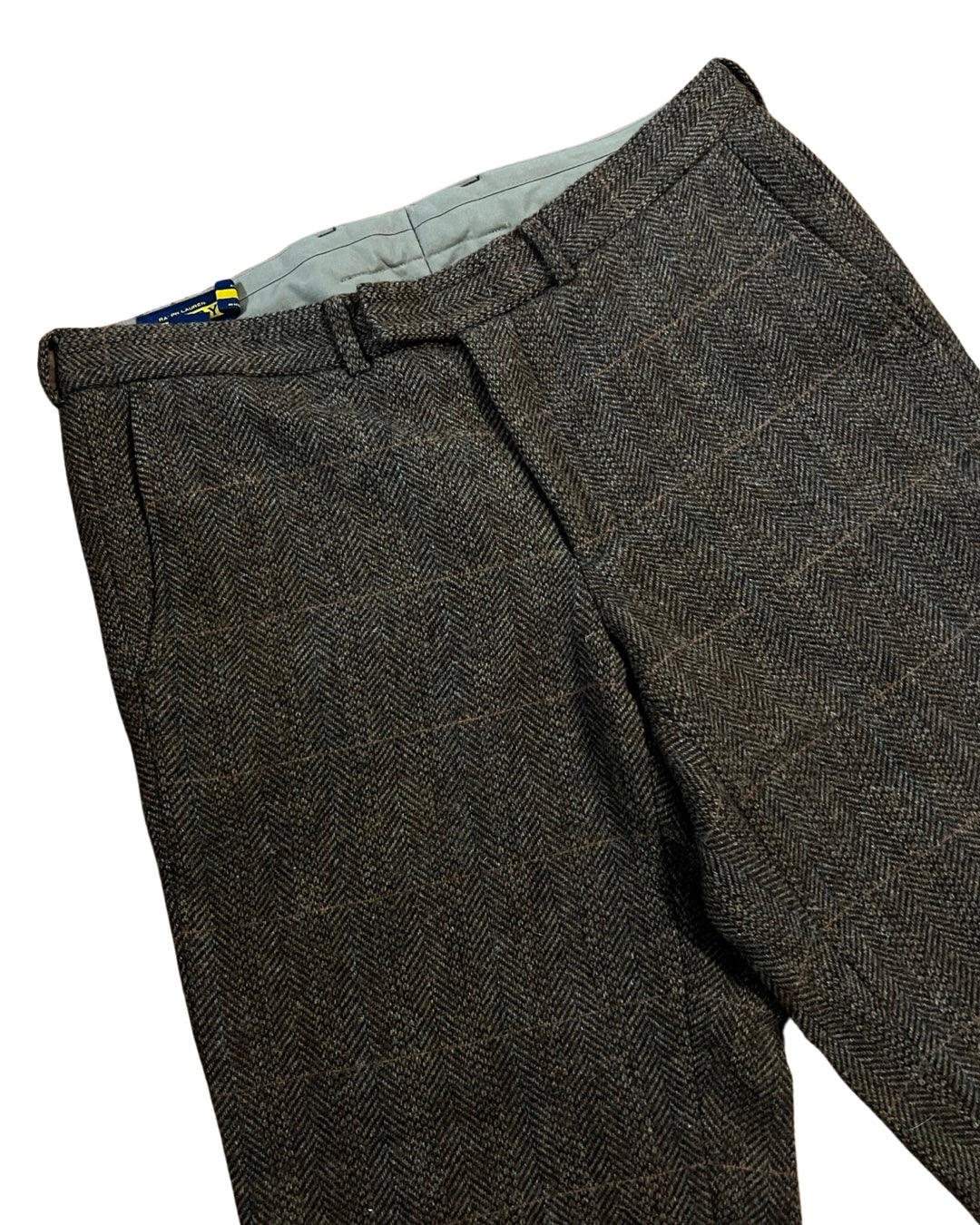 32 x 32 Vintage Ralph Lauren Rugby Wool Checkered Pants product image 2