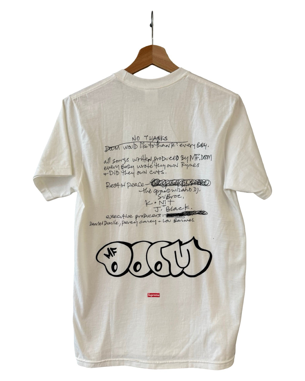 Supreme x MF Doom Rap Tee product image 2