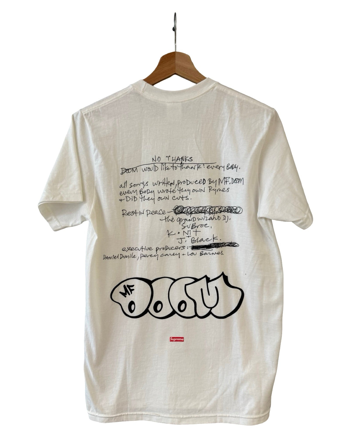 Supreme x MF Doom Rap Tee product image 2