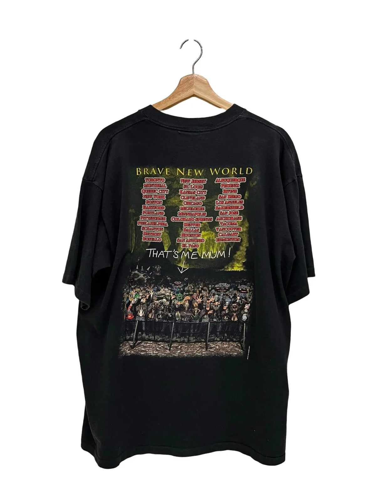 Vintage 2000 Iron Maiden Brave New World Tour Tee product image 2