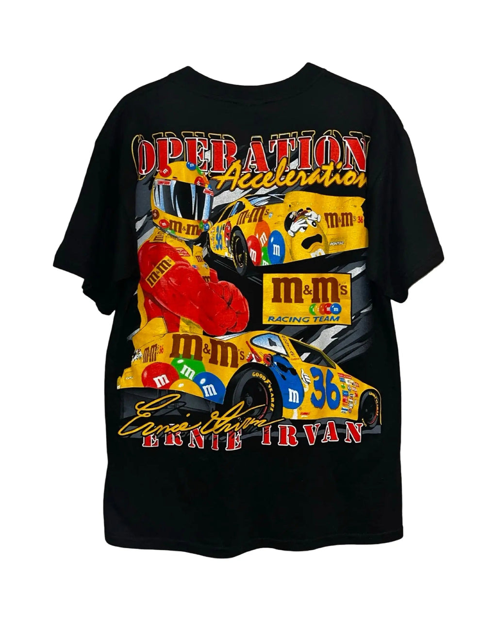 Vintage 1999 M&Ms Nascar Ernie Irvan Tee product image 2
