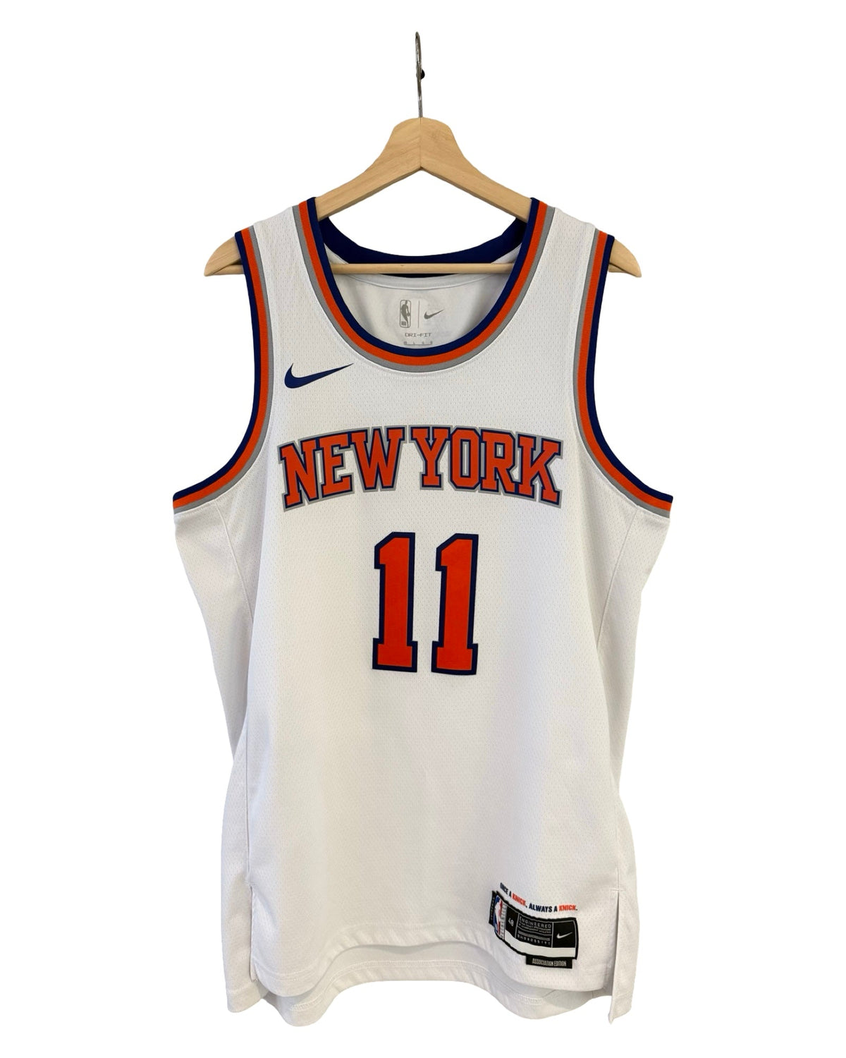 2026 New York Knicks Jalen Brunson 11 NBA Finals White product image 2