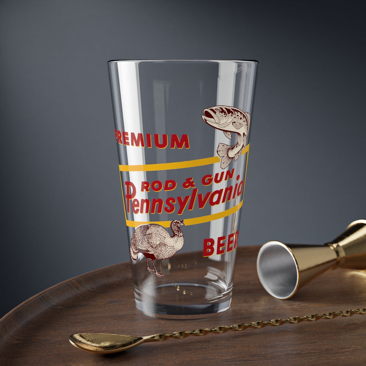 Rod  and  Gun Pennsylvania Beer | Pint Glass