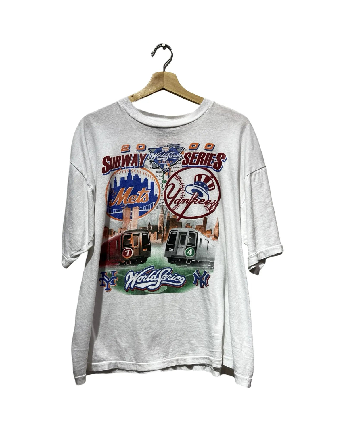 Vintage 2000 Yankees Mets Subway Series Tee product image 1
