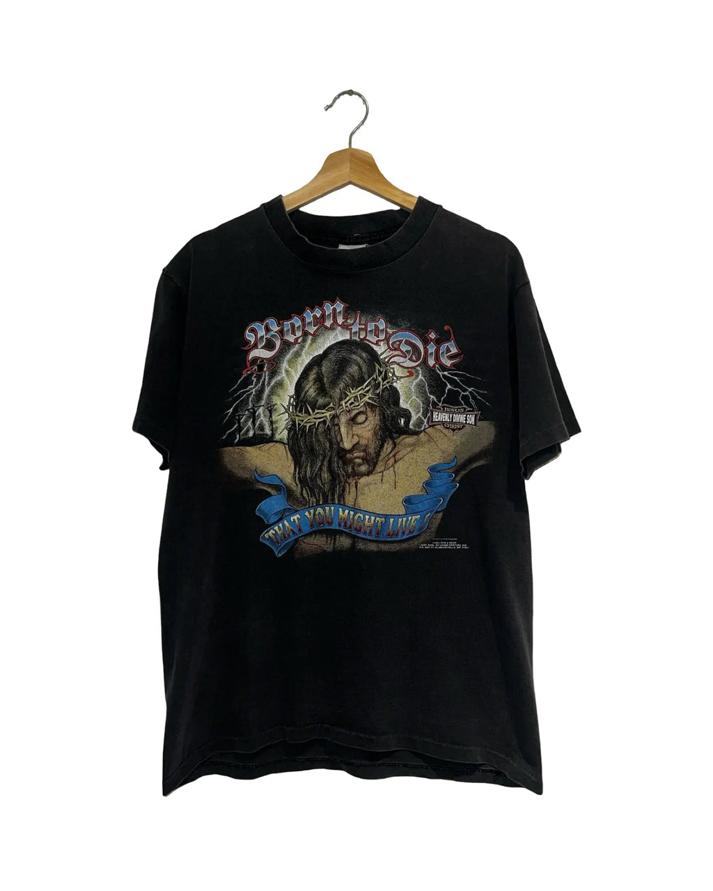Vintage 1991 Born To Die Jesus Tee product image 1