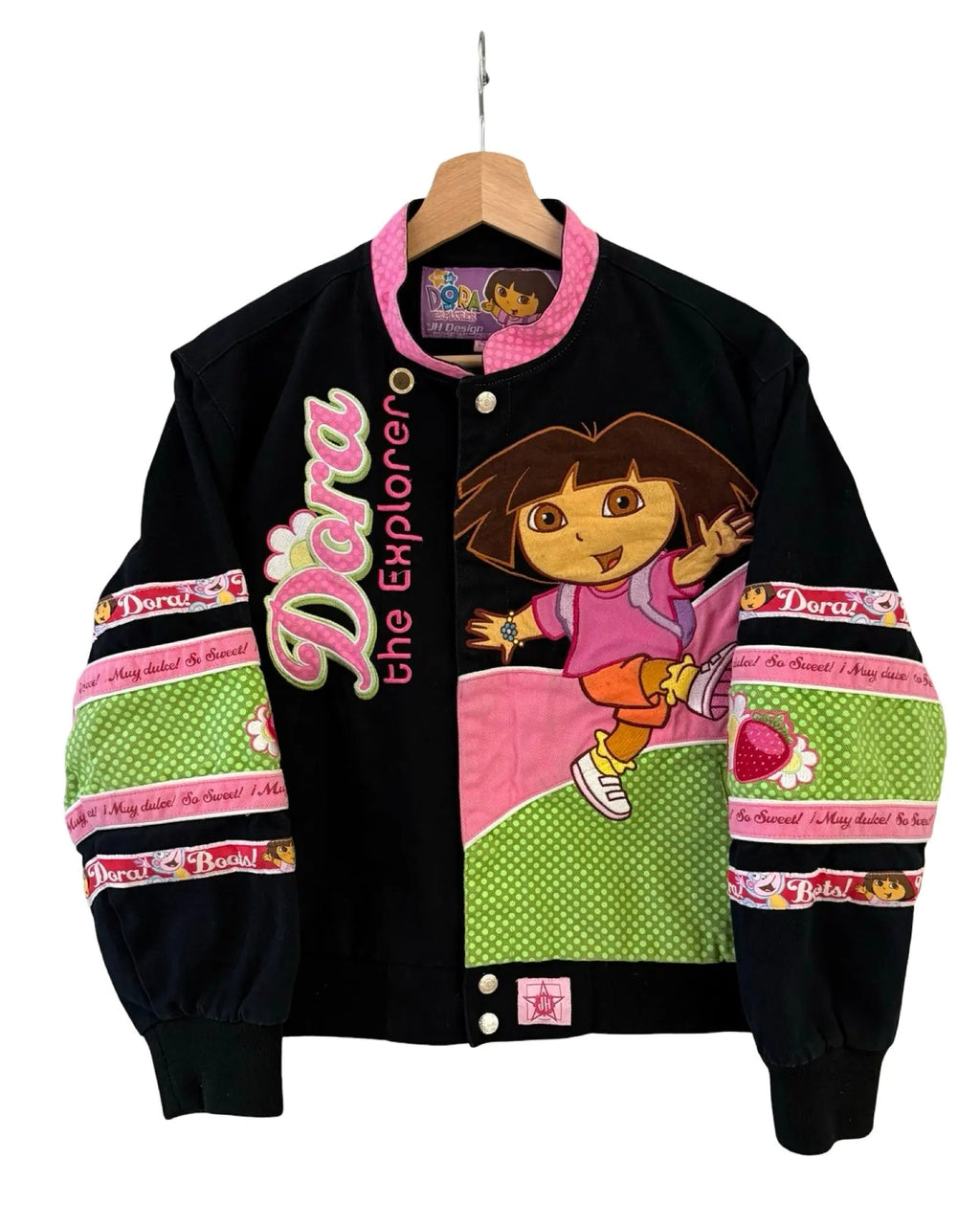 Vintage 2006 Dora The Explorer Jeff Hamilton Nascar Jacket product image 1