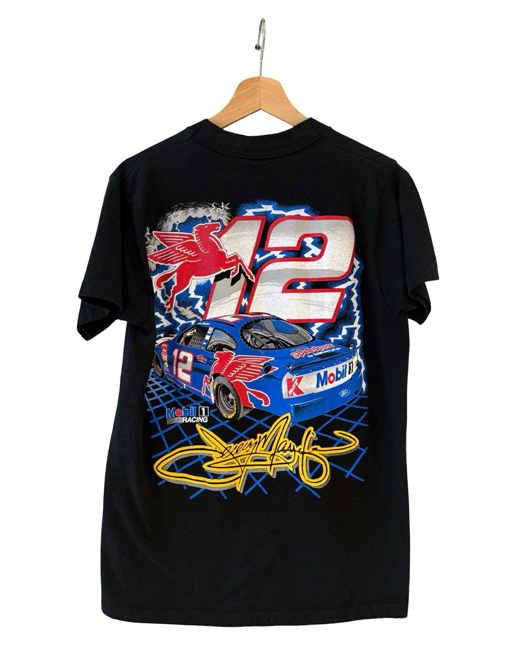 Vintage 2000 Nascar Mobil 1 Jeremy Mayfield Racing Tee product image 2