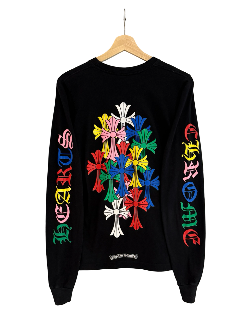 Chrome Hearts Multicolor Crosses Long Sleeve Pocket Tee product image 1