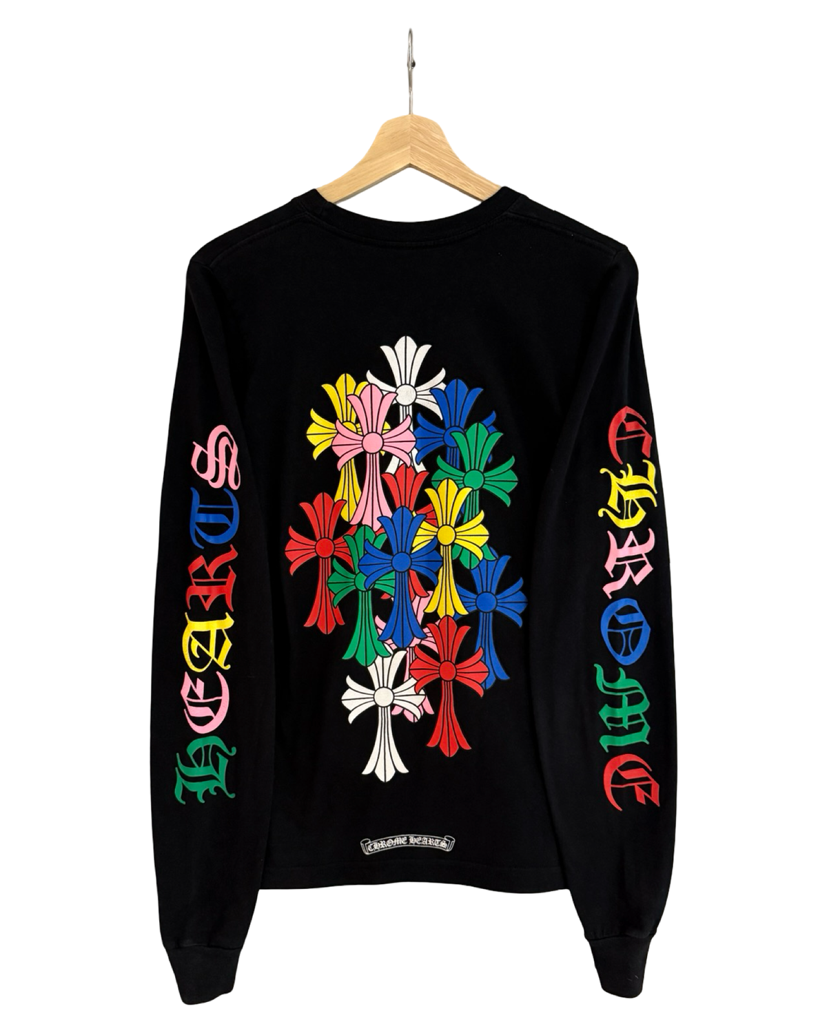Chrome Hearts Multicolor Crosses Long Sleeve Pocket Tee product image 1