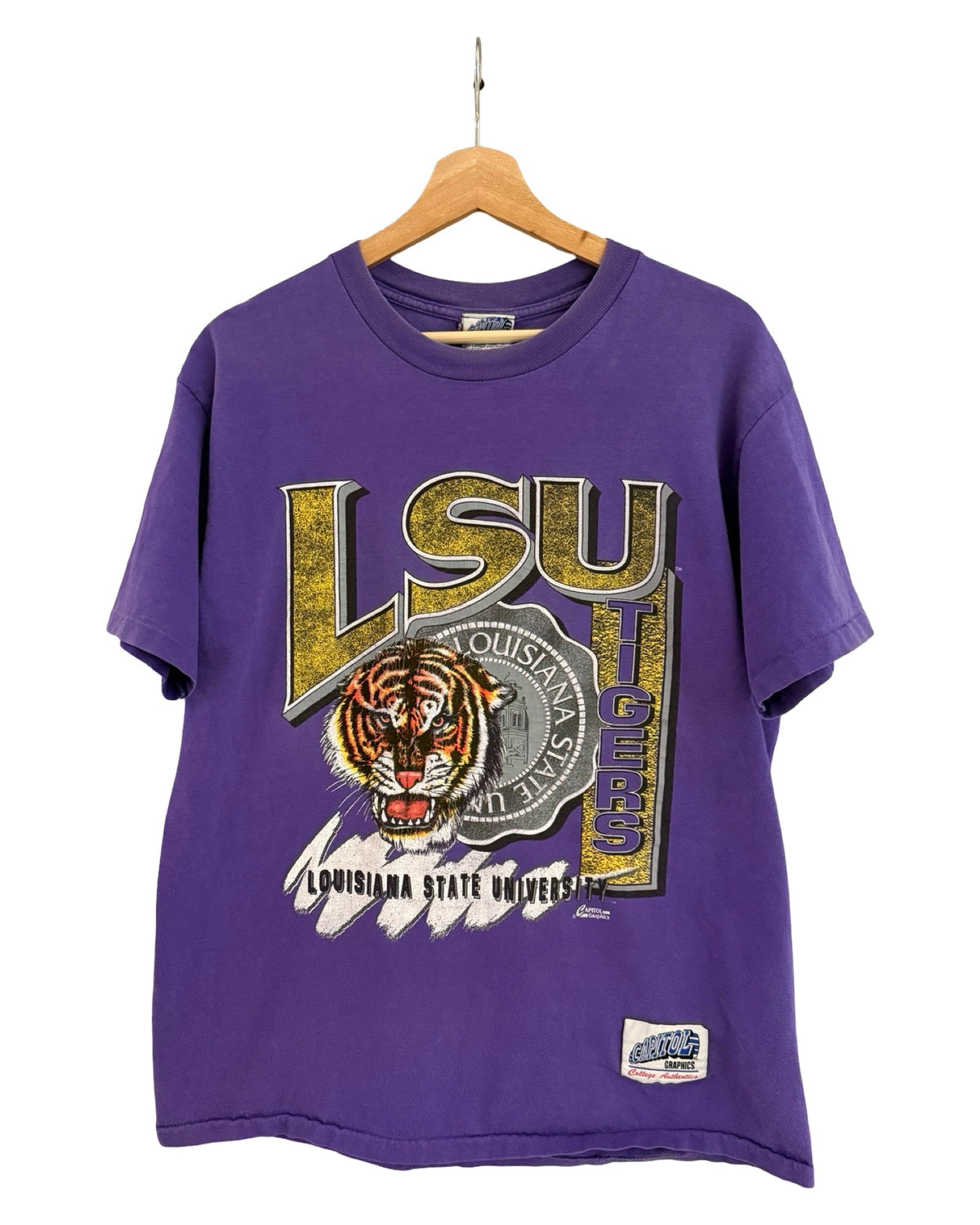 Vintage 90s Lousiana State University LSU Tigers Tee product image 1