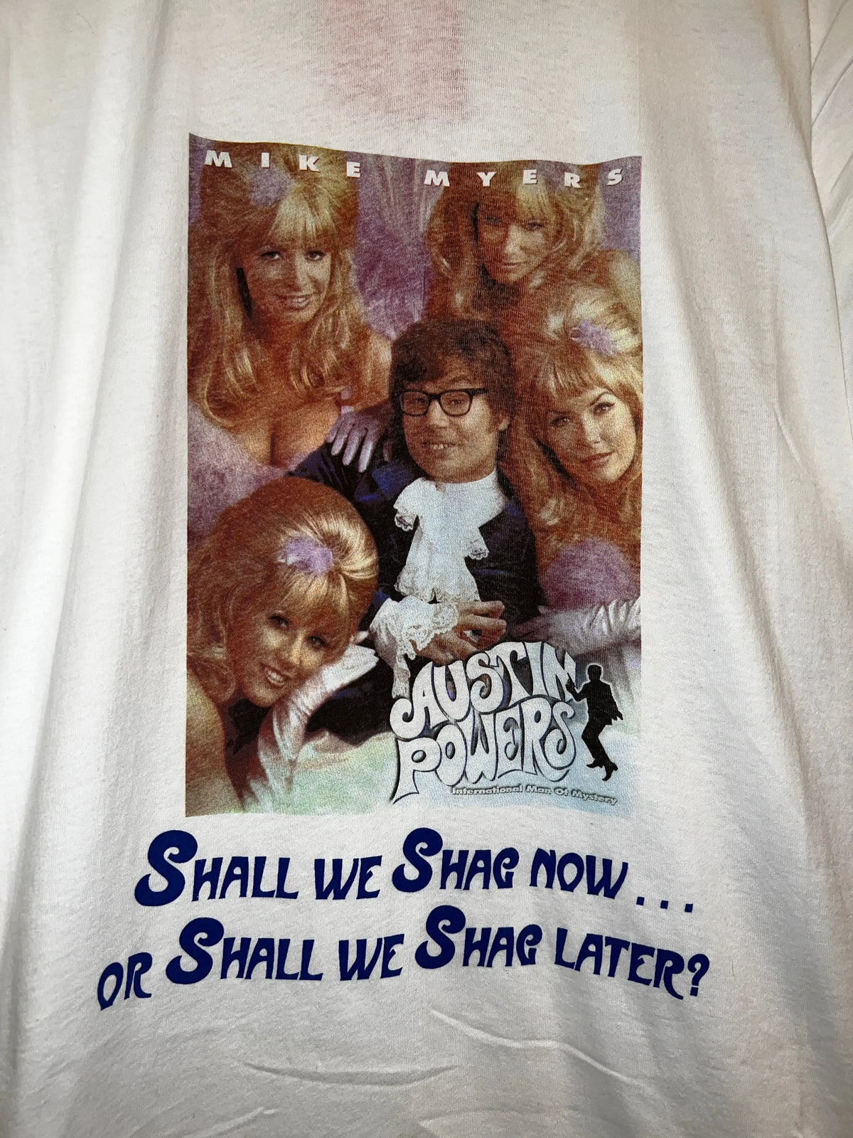 Vintage 1997 Austin Powers Man Of Mystery Promo Tee product image 2