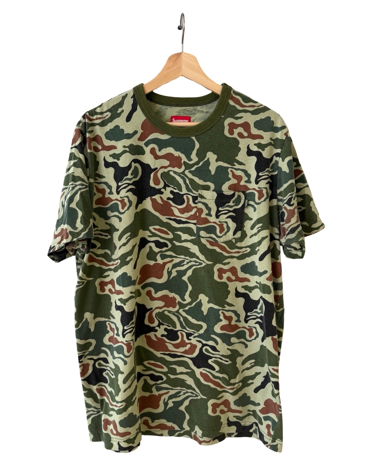 Vintage 2013 Supreme Camo Pocket Tee product image 1