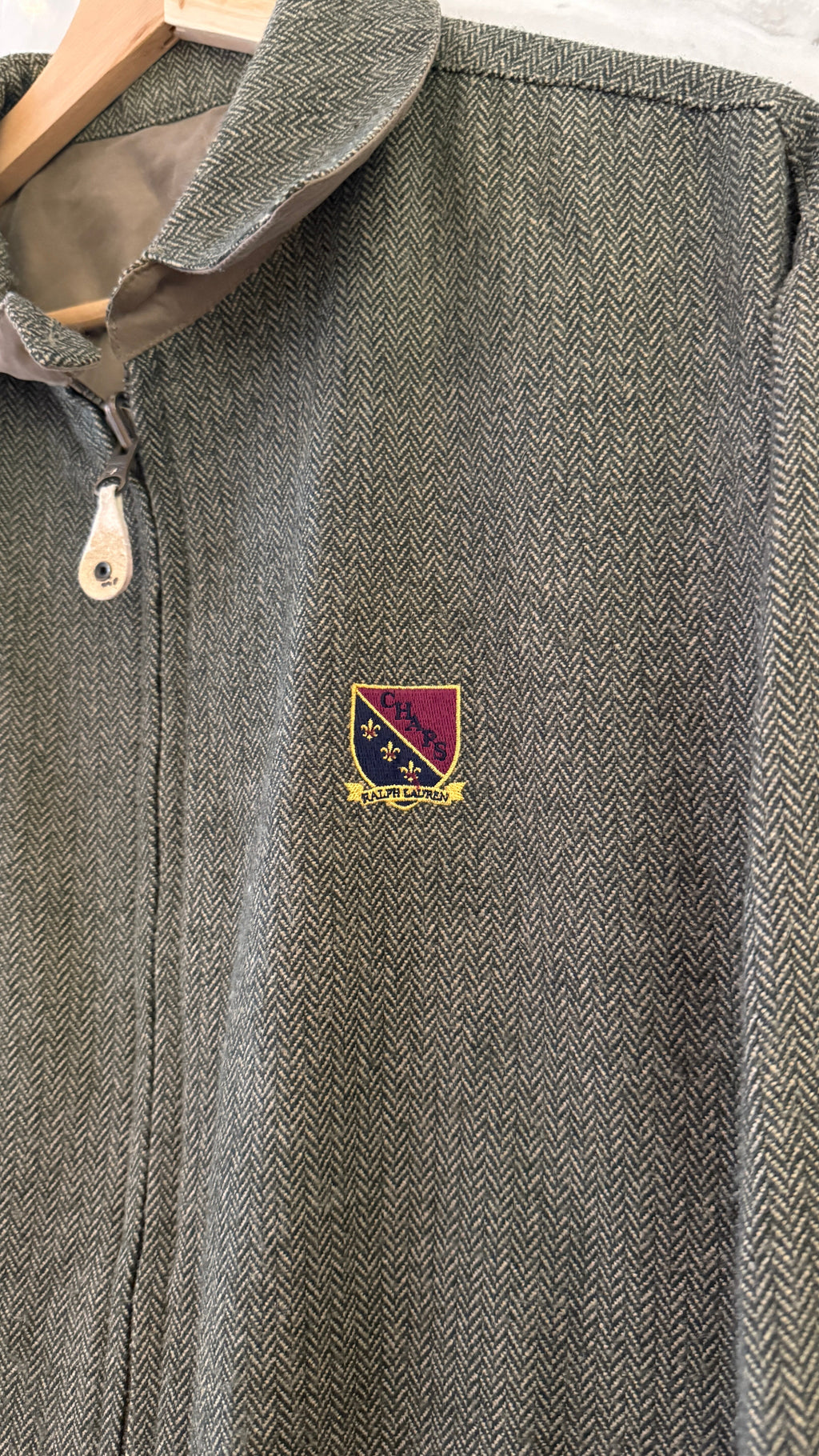 Vintage 90s Ralph Lauren Chaps Reversible Tweed Jacket product image 3