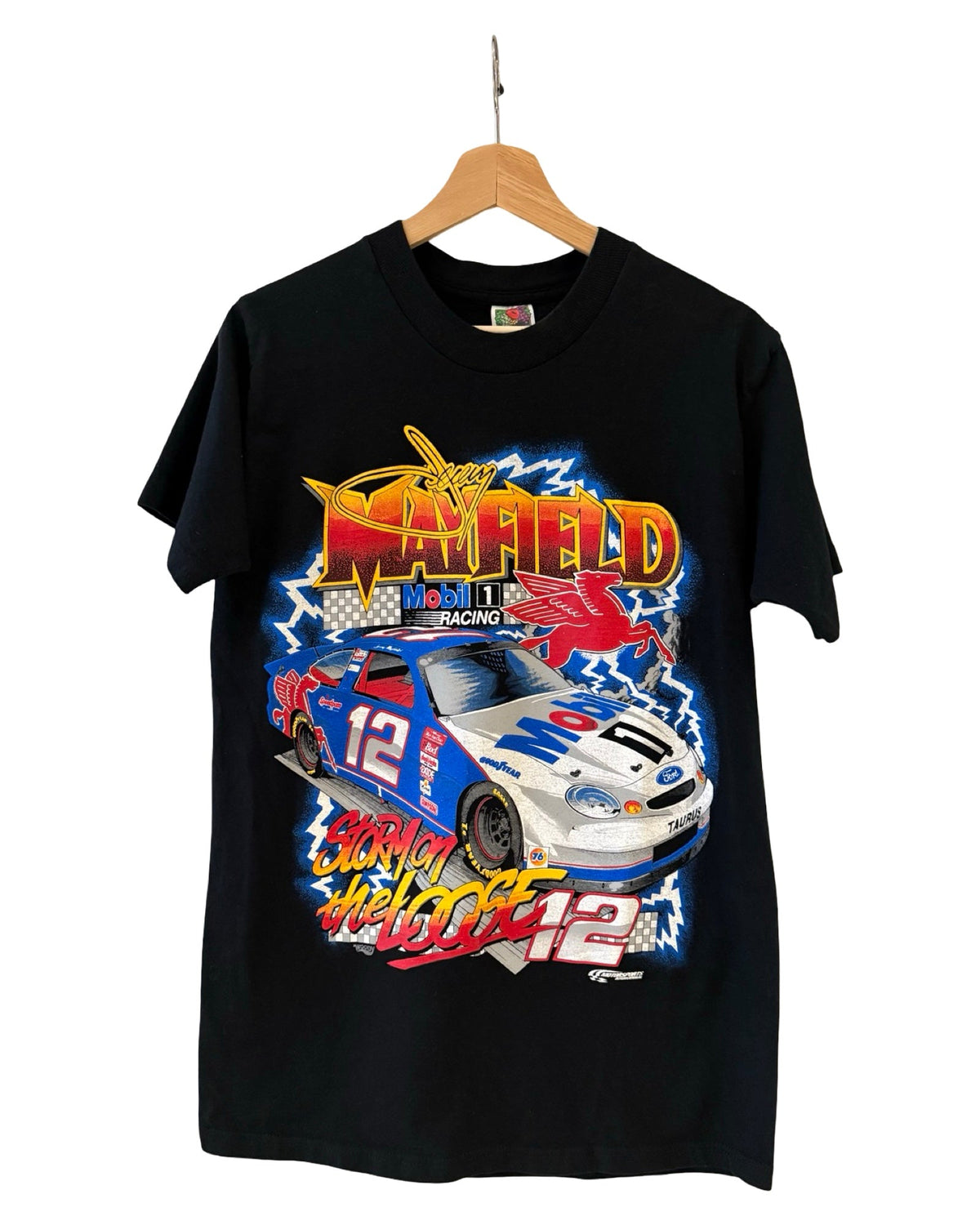 Vintage 2000 Nascar Mobil 1 Jeremy Mayfield Racing Tee product image 1