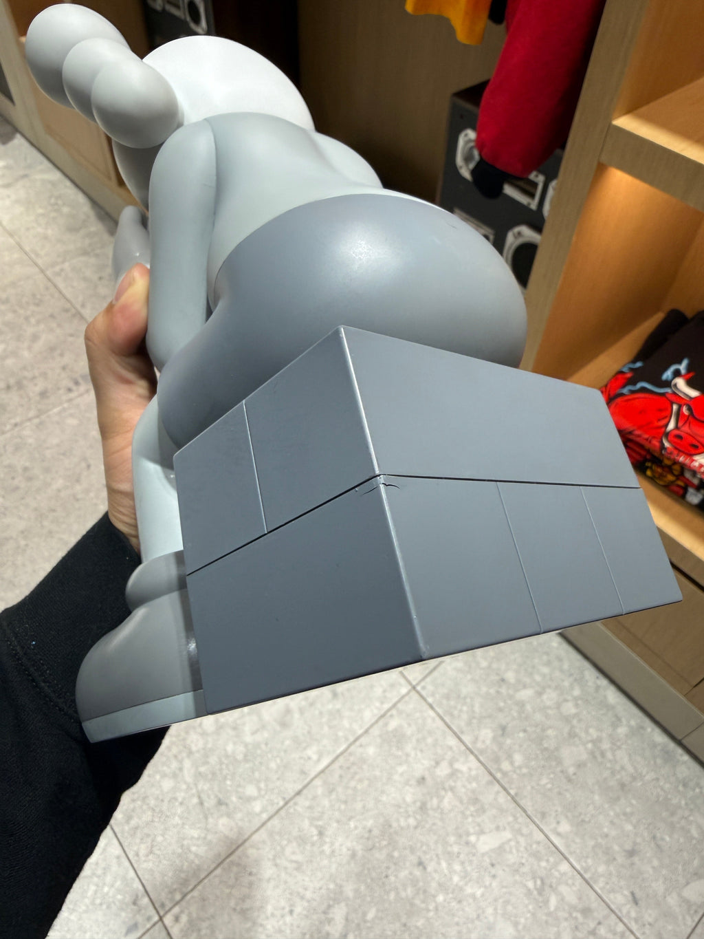 2013 KAWS Passing Through Gray Companion Figure
