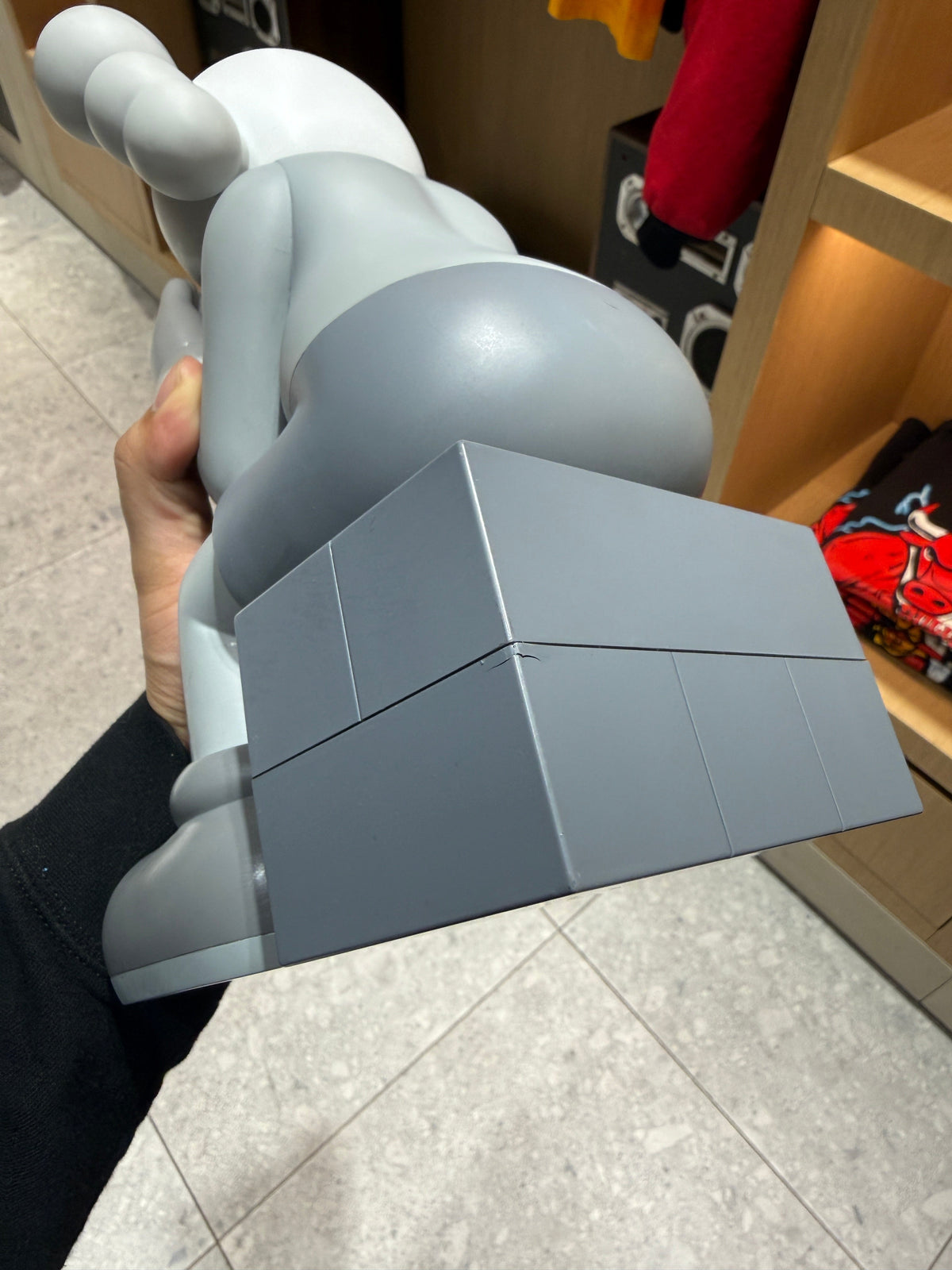 2013 KAWS Passing Through Gray Companion Figure