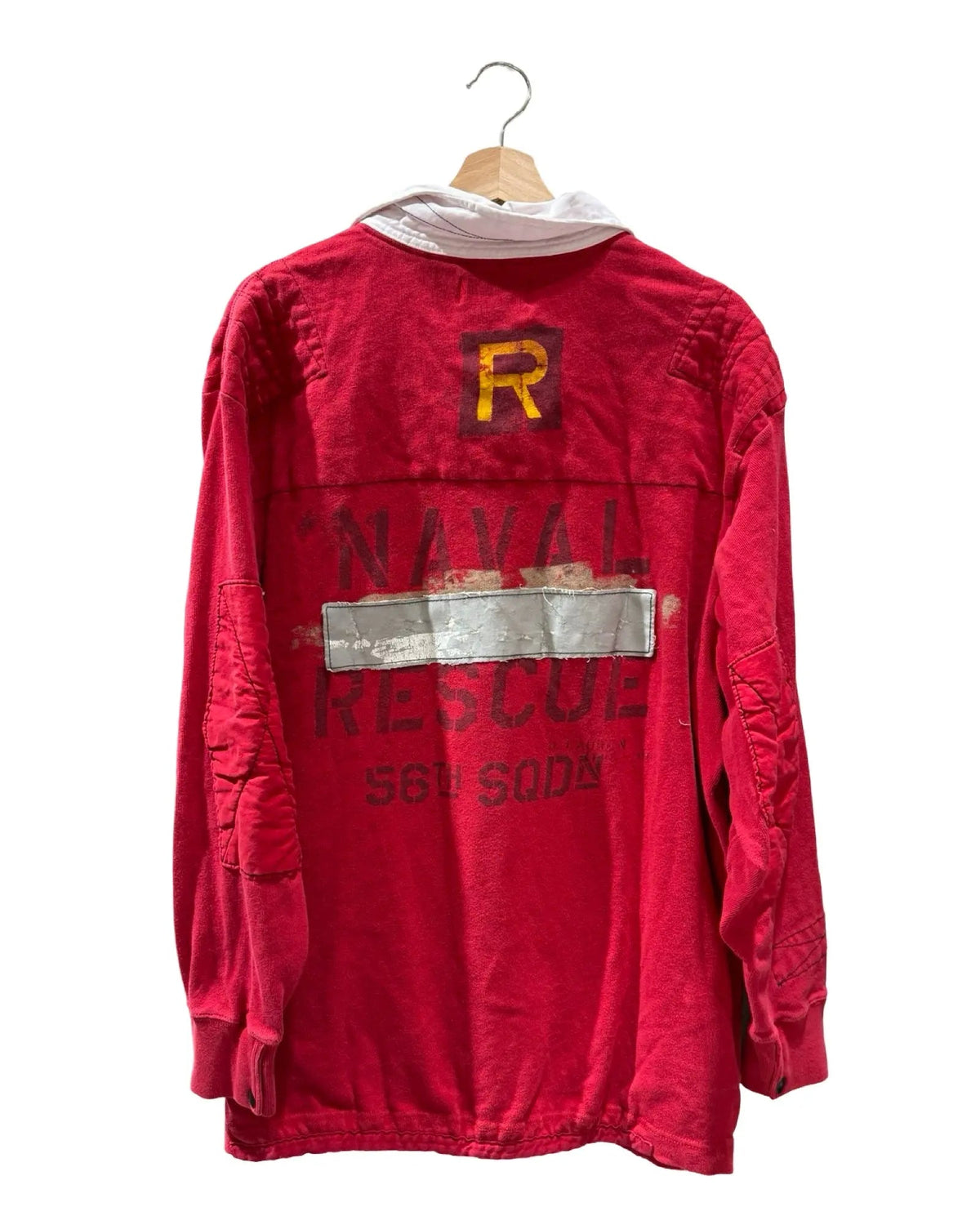 Vintage Polo Ralph Lauren 56th Naval Rescue Squad L/S Rugby product image 2