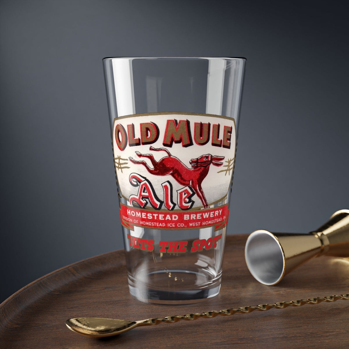 Old Mule Ale - Homestead, PA | Pint Glass
