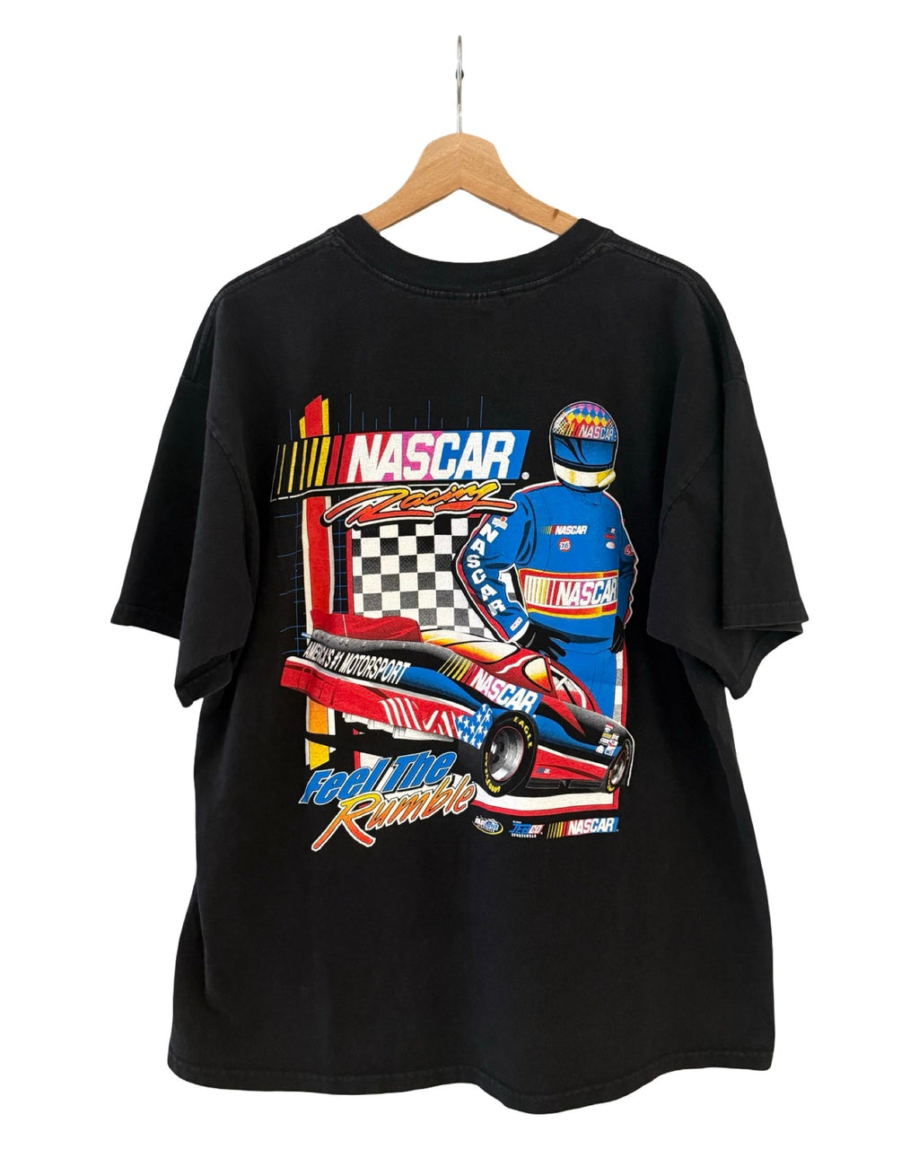 Vintage Nascar American Thunder Double Sided Tee product image 2