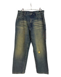 32 x 32 Vintage y2k Sean John Baggy Sunfaded Denim Jeans
