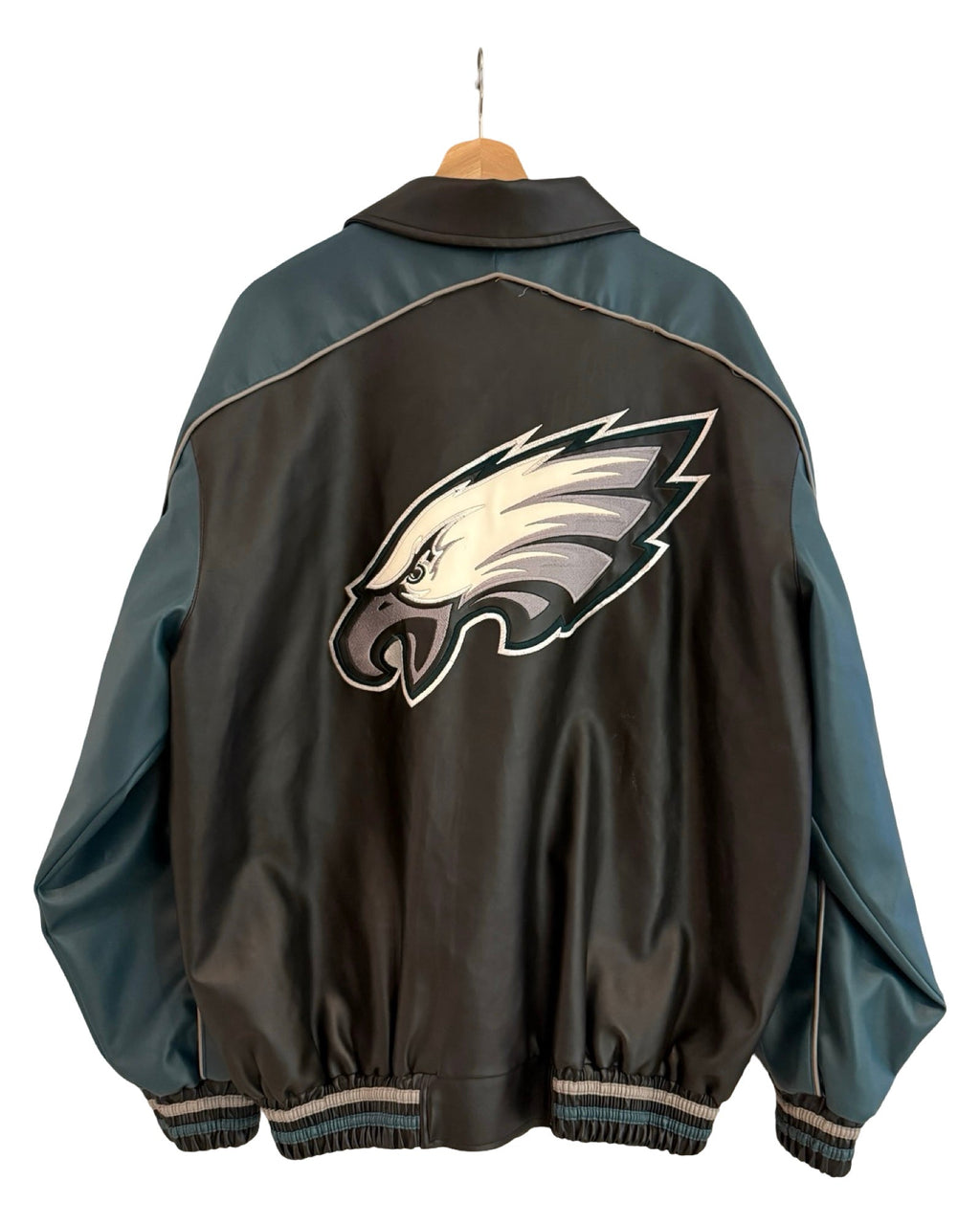 Vintage Philadelphia Eagles Leather Jacket product image 1