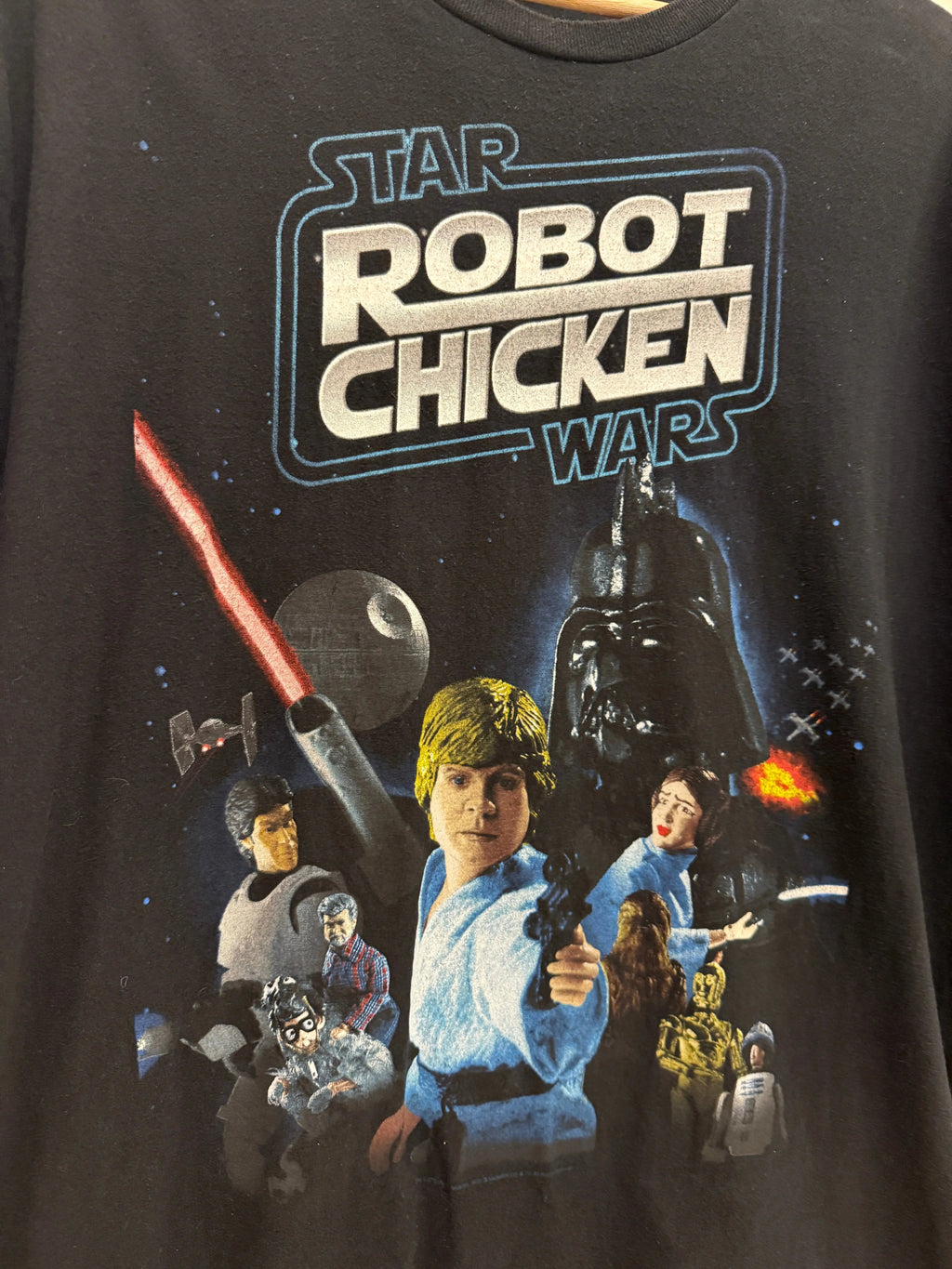 Vintage y2k Star Wars Robot Chicken Tee product image 2