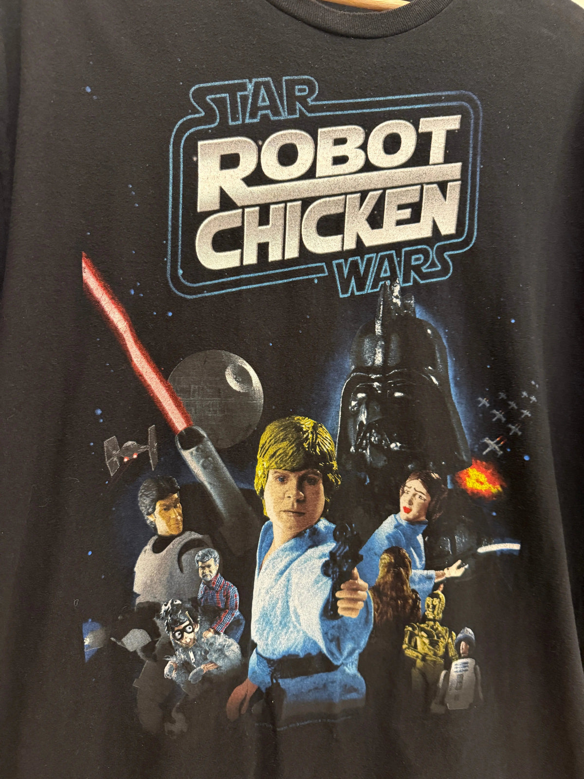 Vintage y2k Star Wars Robot Chicken Tee product image 2