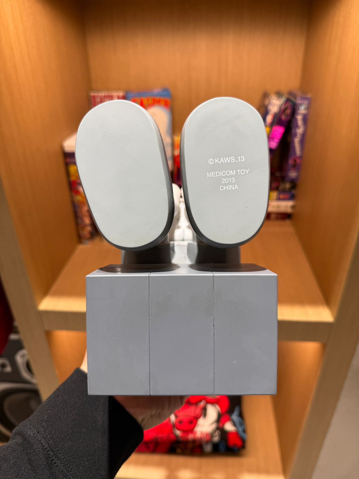 2013 KAWS Passing Through Gray Companion Figure