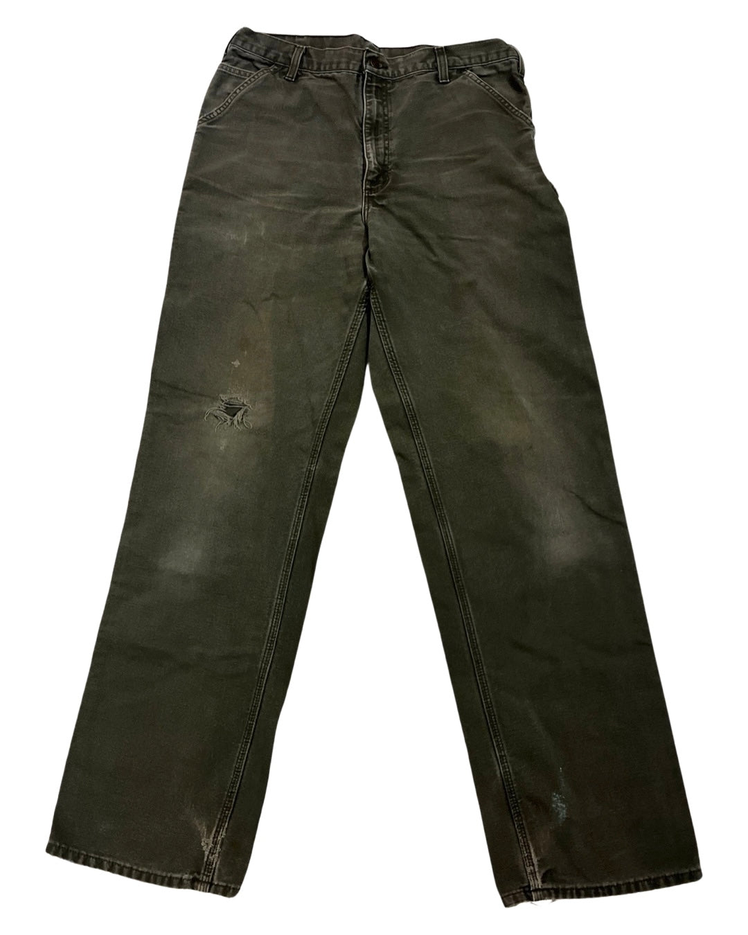 36 x 36 Vintage Carhartt Faded Olive Pants product image 3