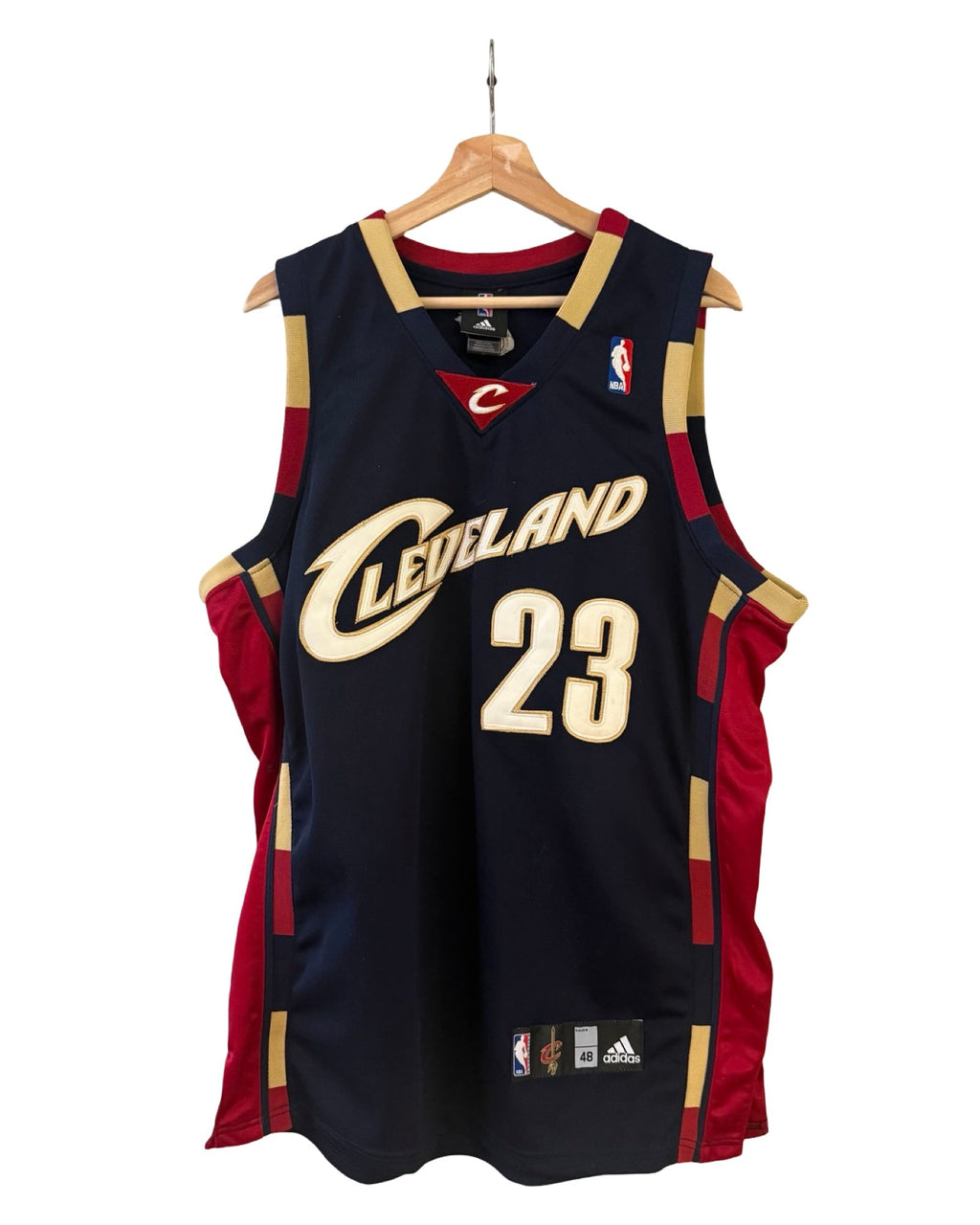 Vintage 2004 LeBron James 23 Cleveland Cavaliers Adidas NBA product image 1