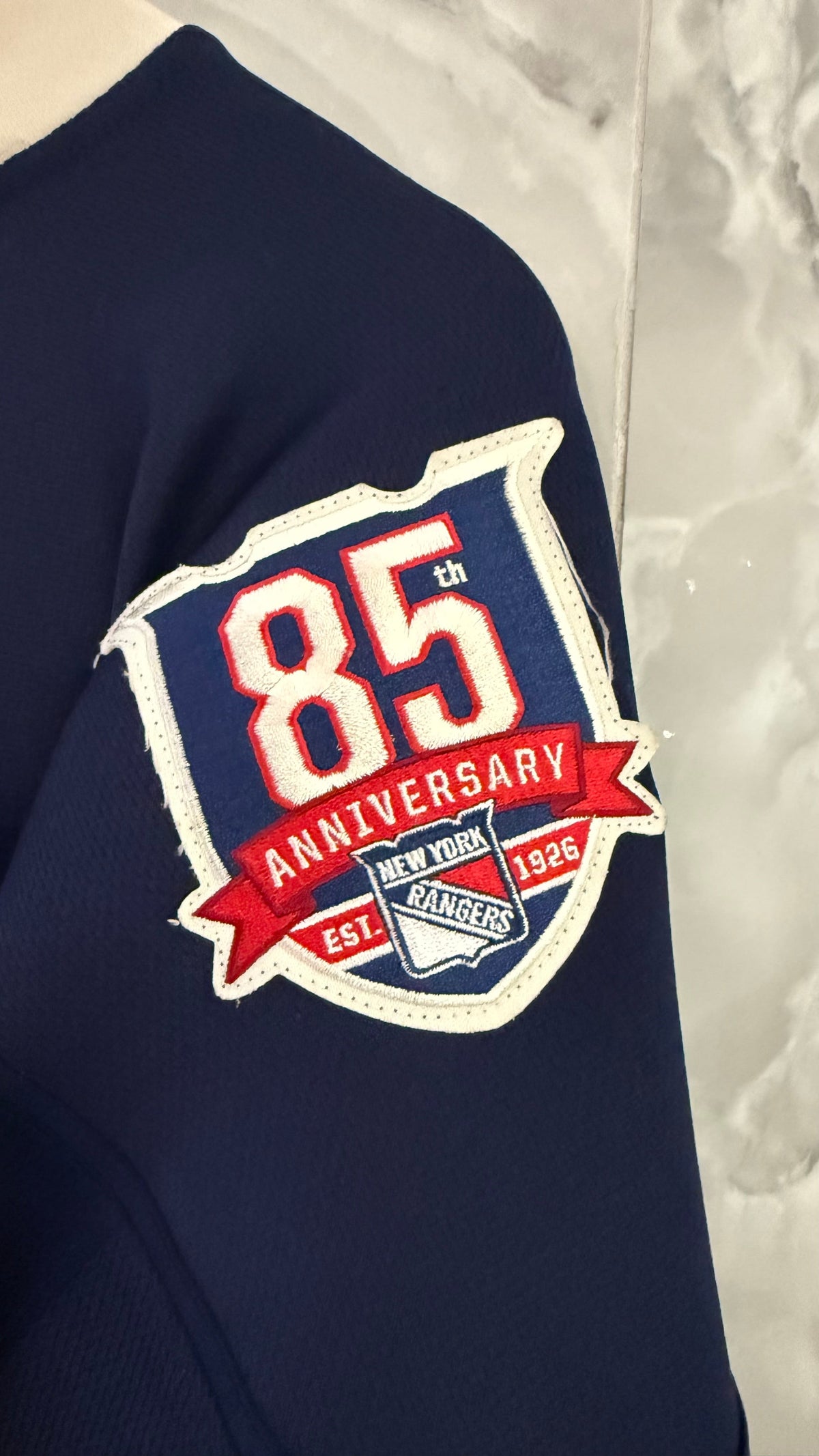 2010 New York Rangers Henrik Lundqvist NHL 85th Anniversary product image 4