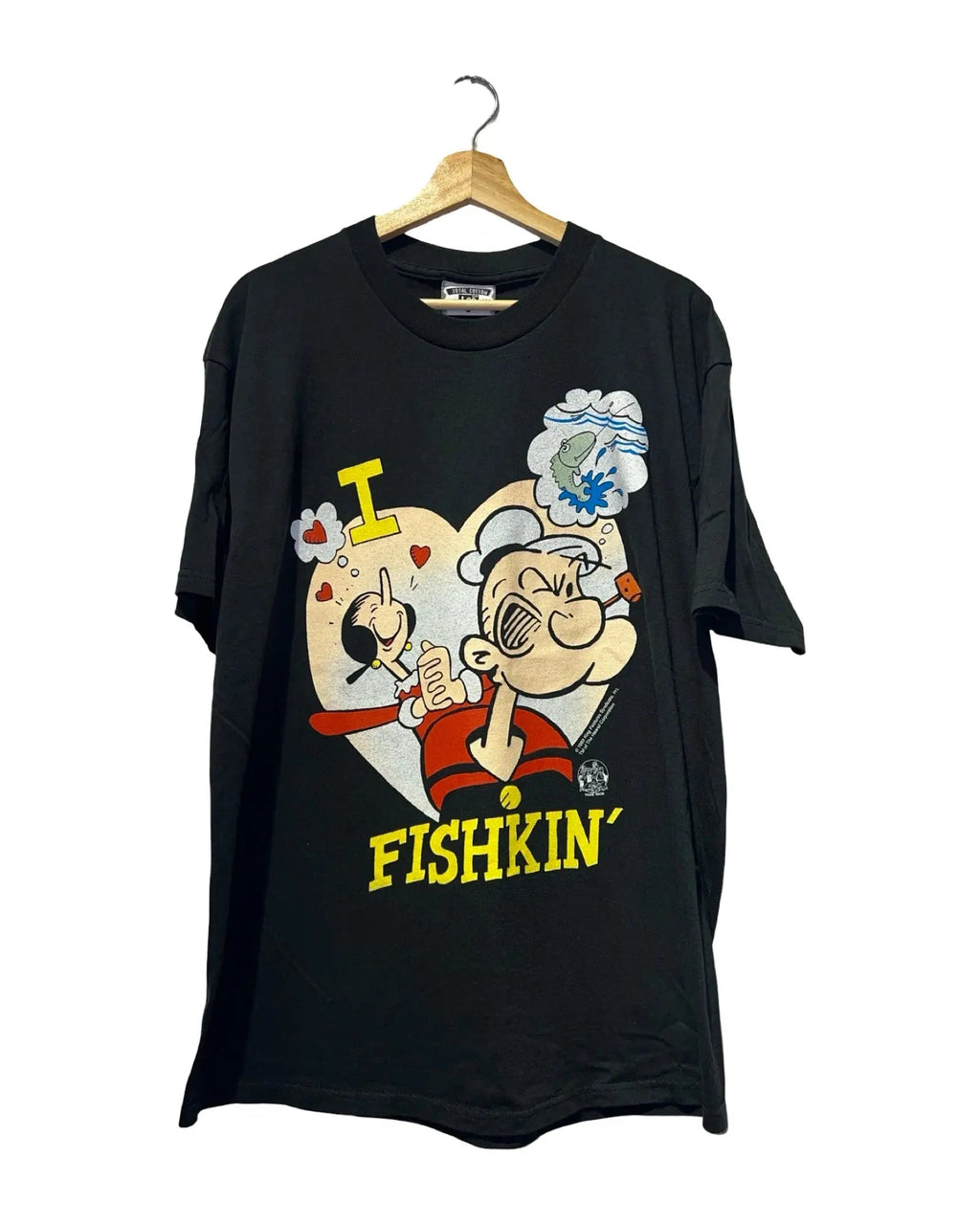 Vintage 1993 Popeye Fishkin Promo Tee product image 1