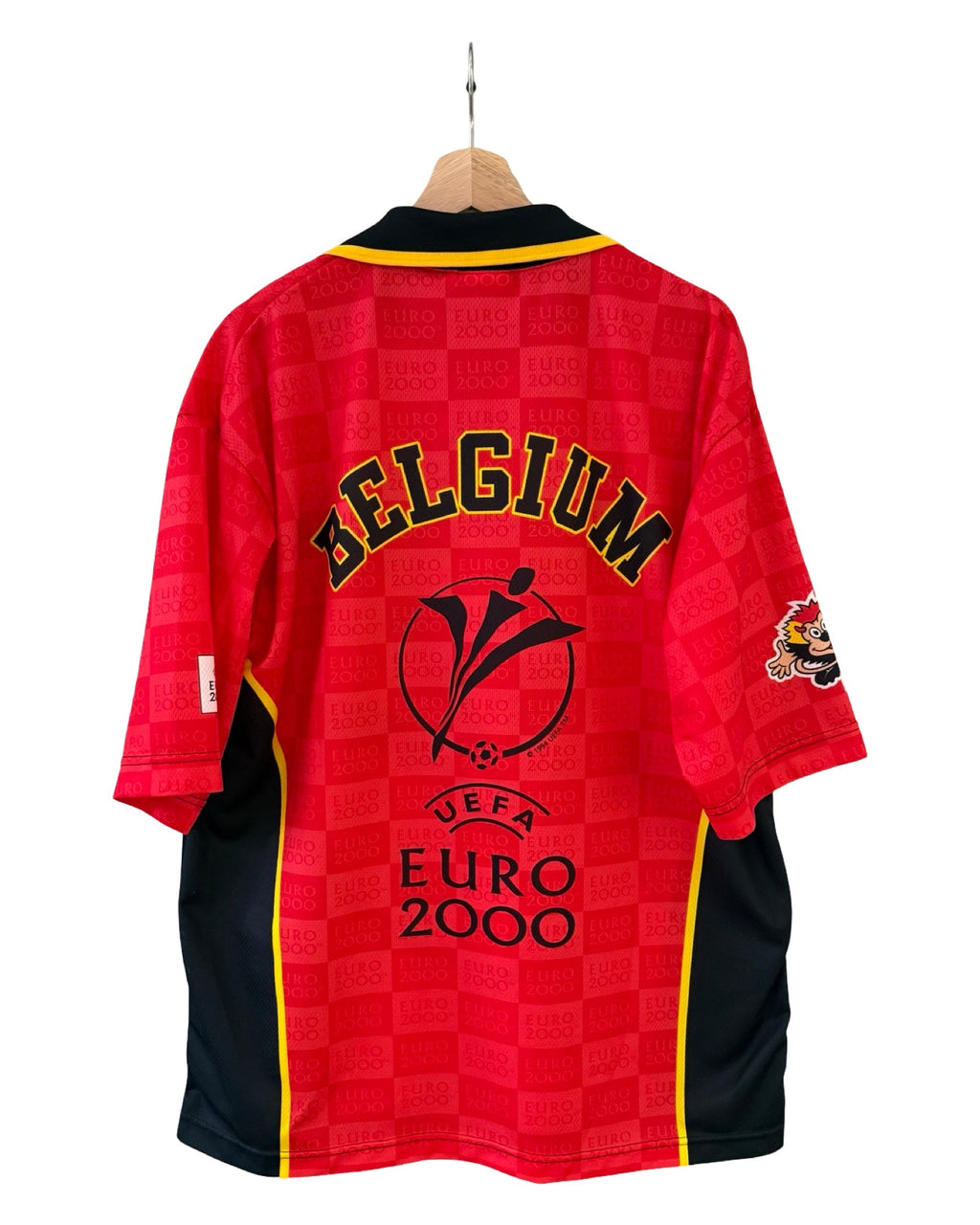 Vintage 2000 Belgium Euro UEFA Soccer Jersey product image 2