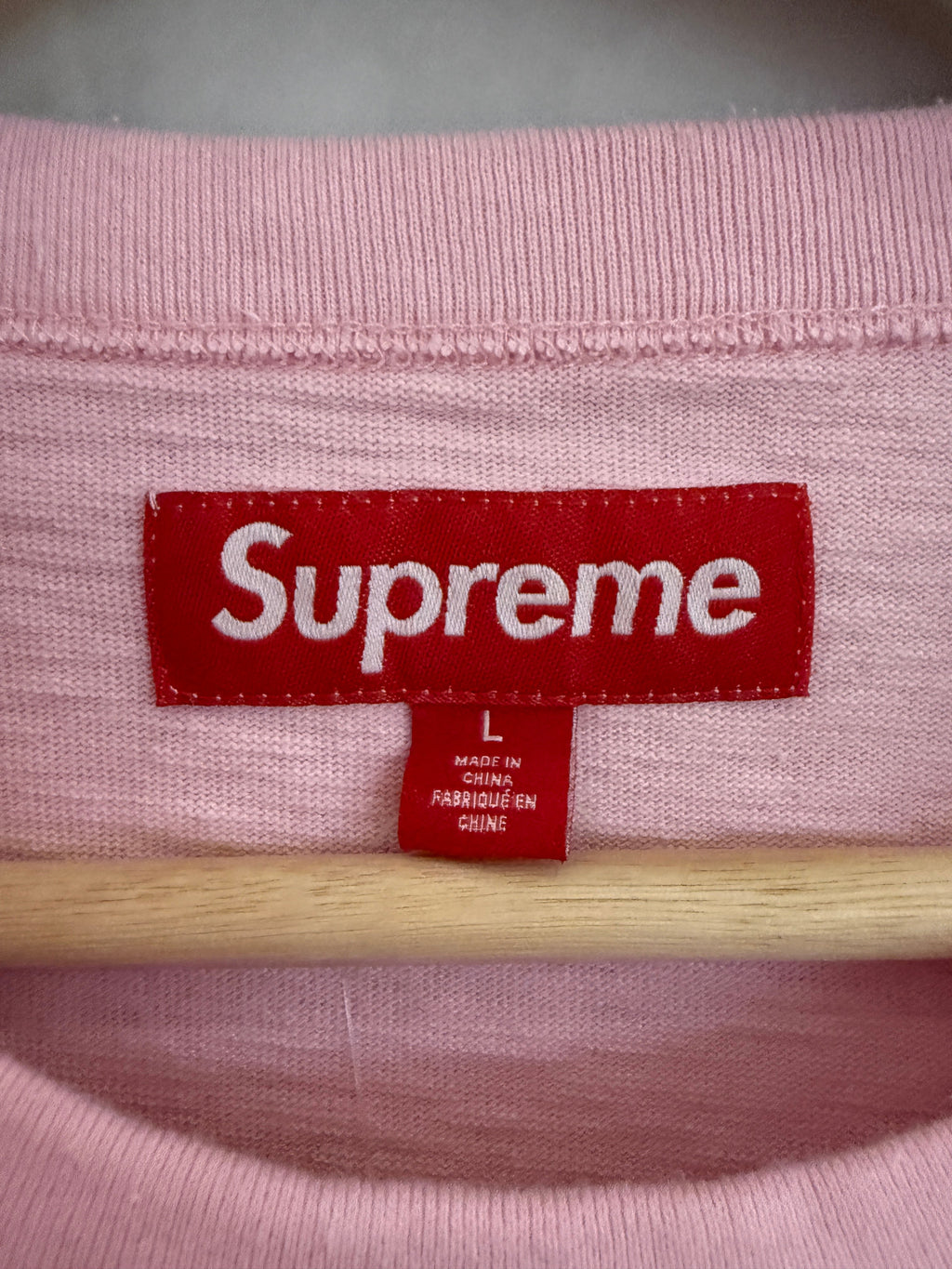 Supreme SMD Pink Cut & Sewn Tee product image 2