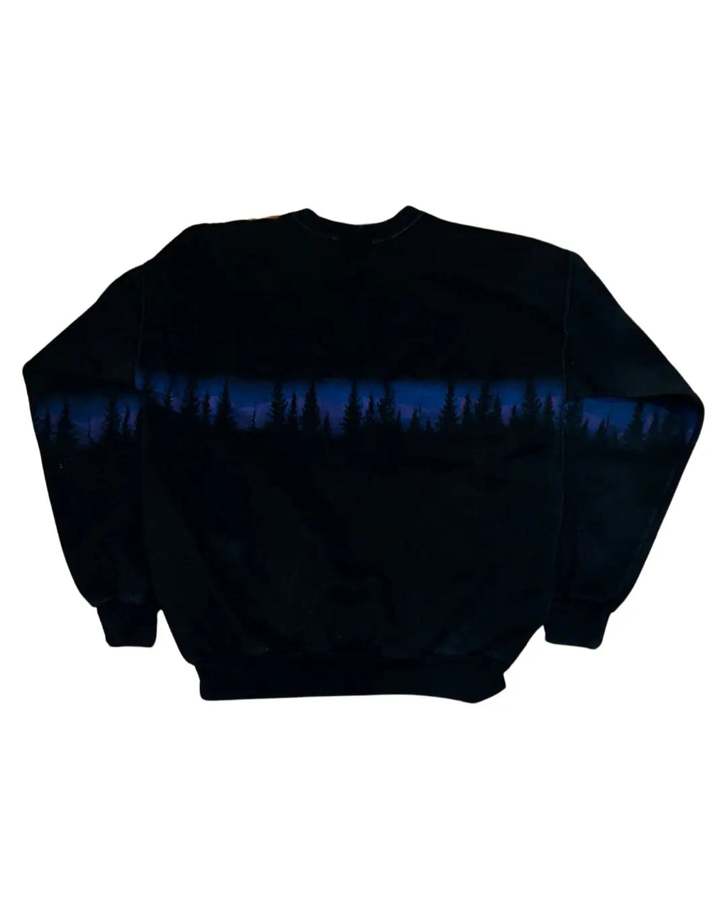 Vintage 90s Wolf All Over Print Crewneck