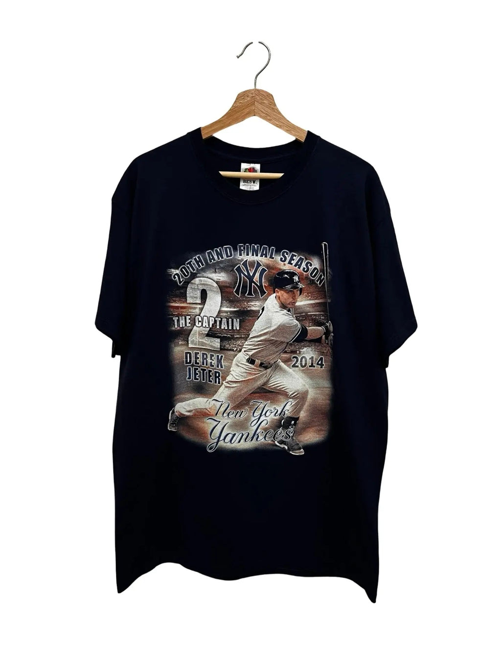 Vintage 2014 Yankees Derek Jeter Final Season Tee product image 1
