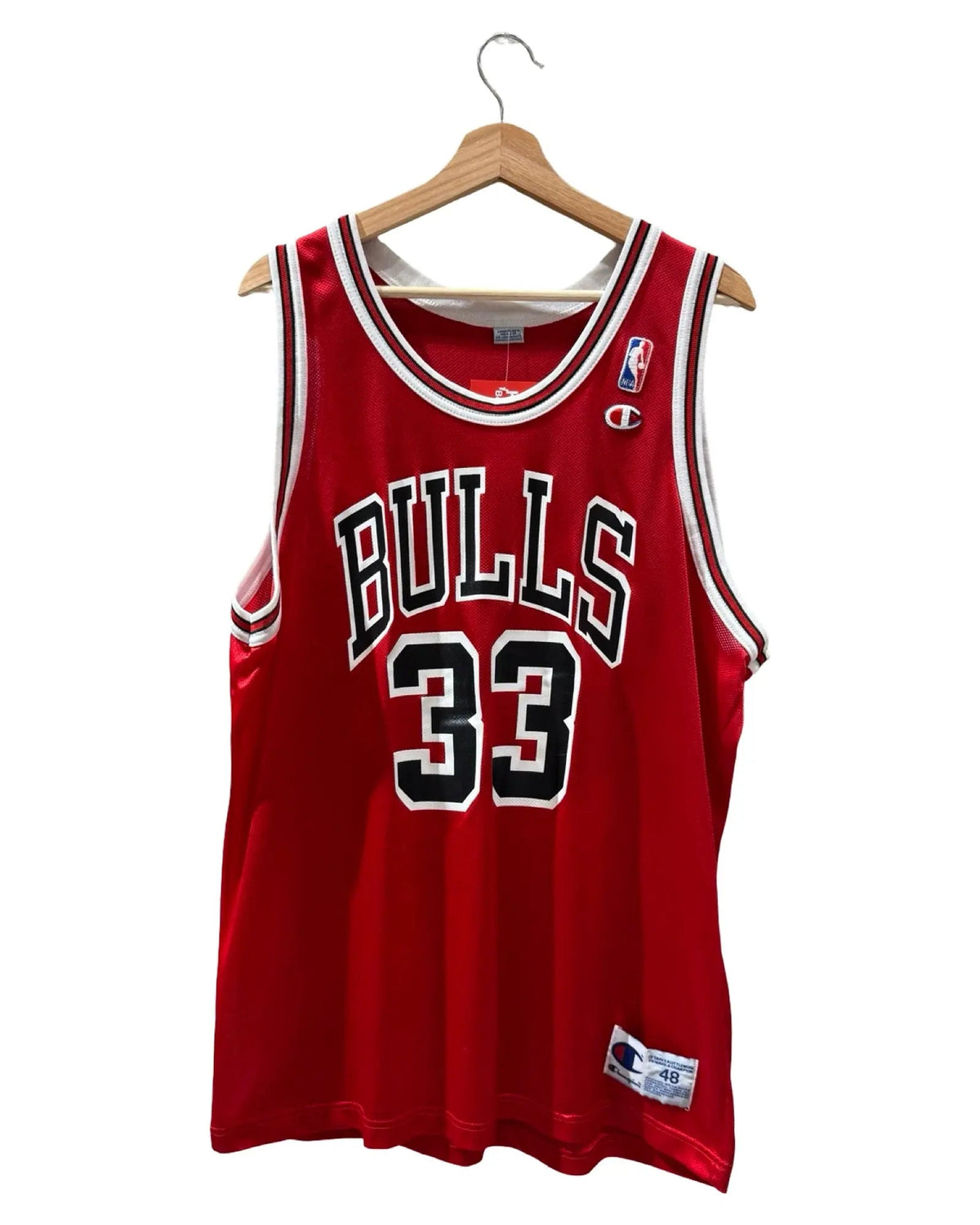 Vintage 90s Chicago Bulls Scottie Pippen 33 Champion Jersey product image 1