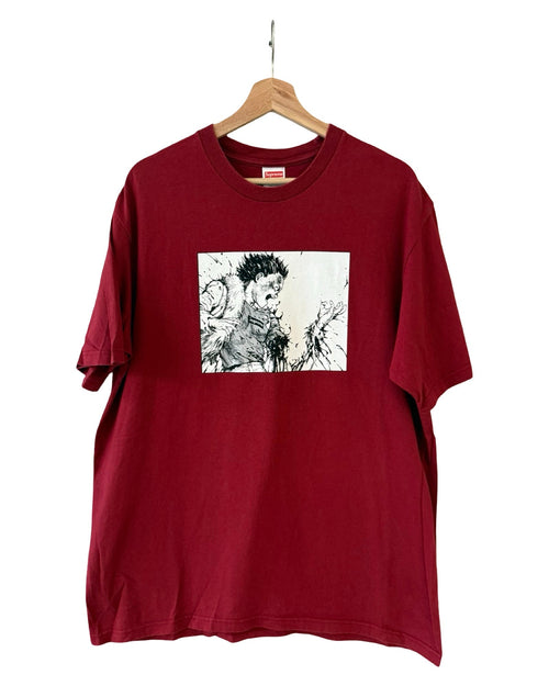 2017 Supreme x Akira Arm Burgundy Anime Tee product image 1
