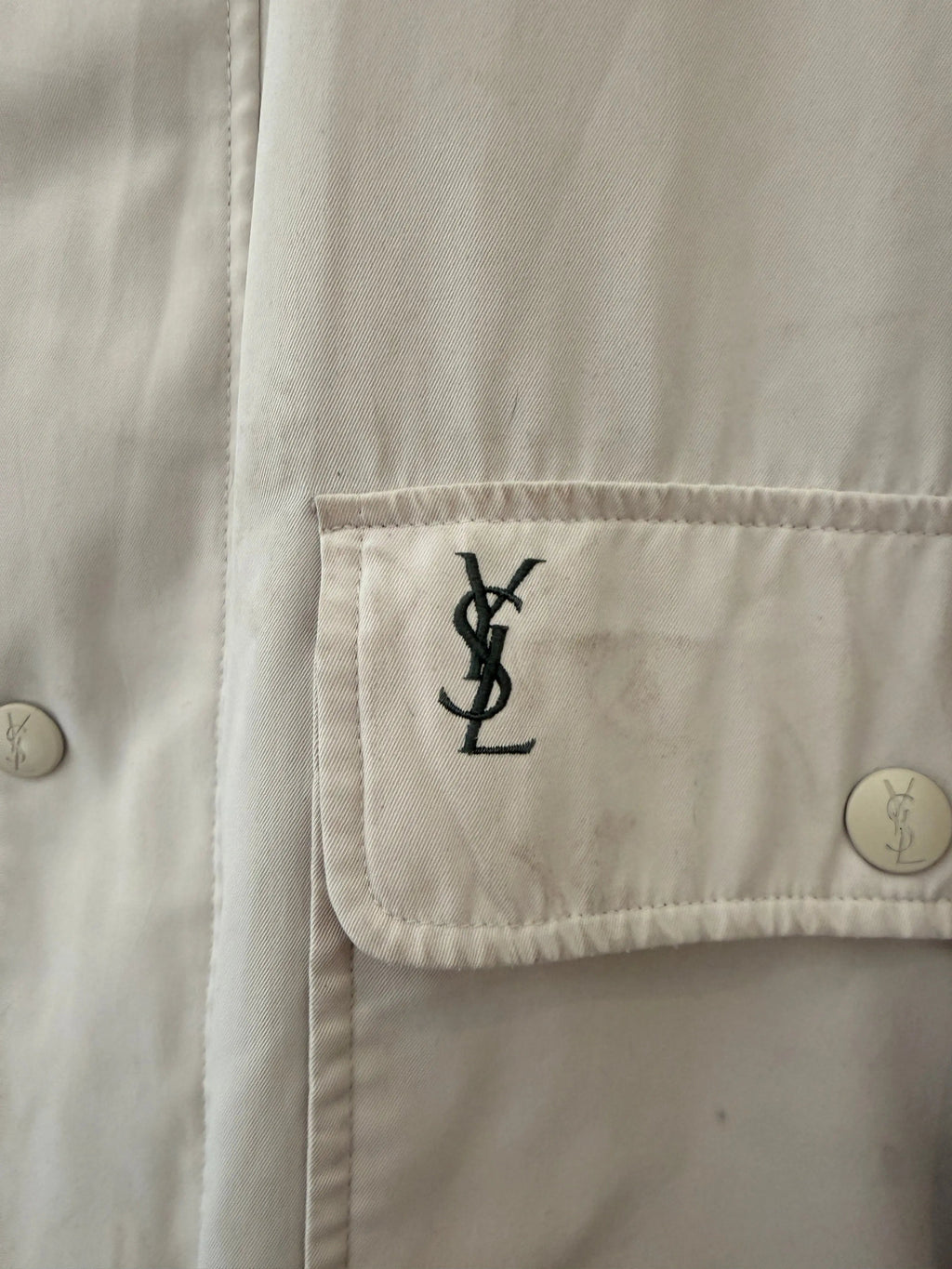 Vintage 90s YSL Yves Saint Laurent Reversible Windbreaker