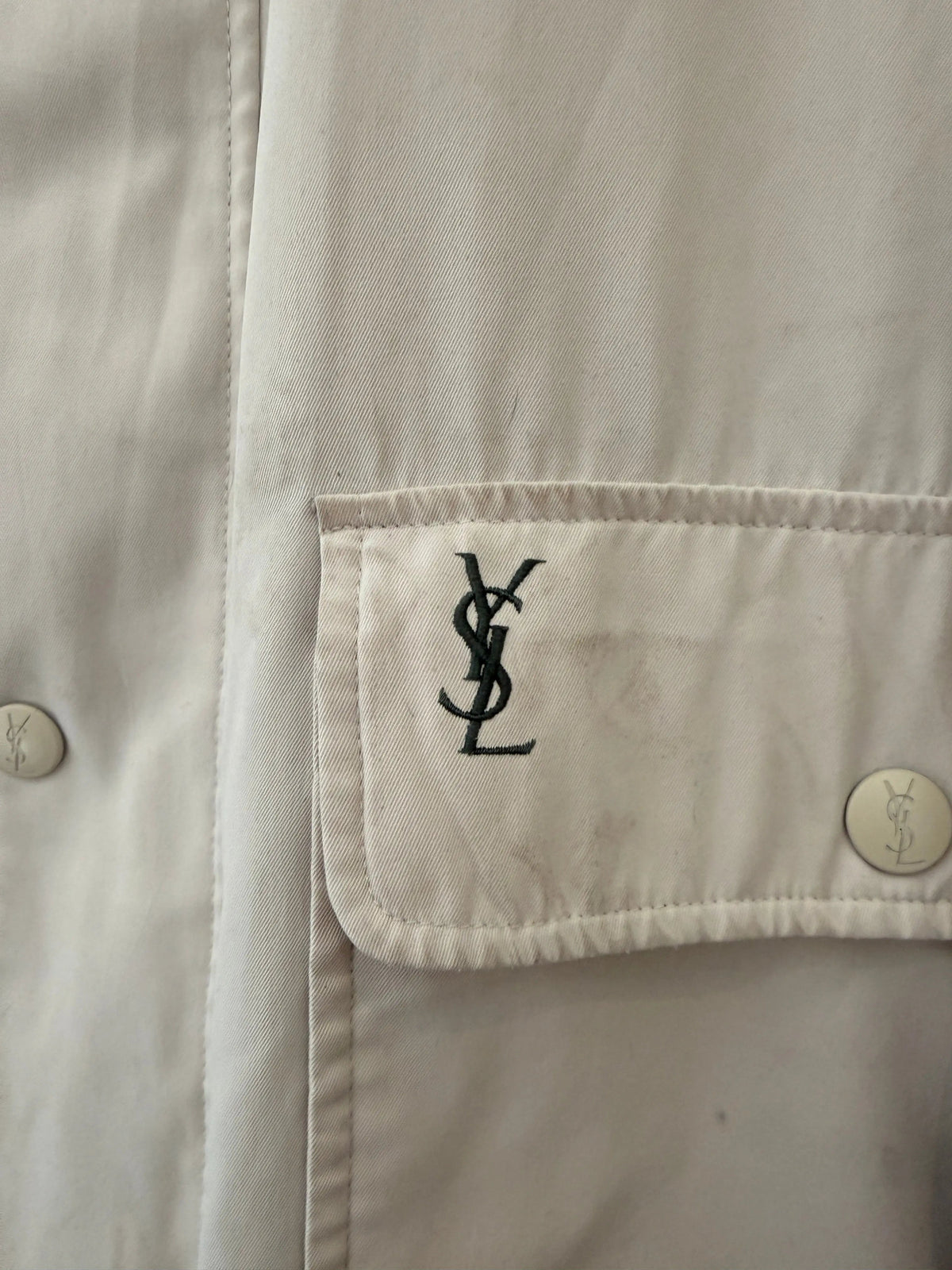 Vintage 90s YSL Yves Saint Laurent Reversible Windbreaker