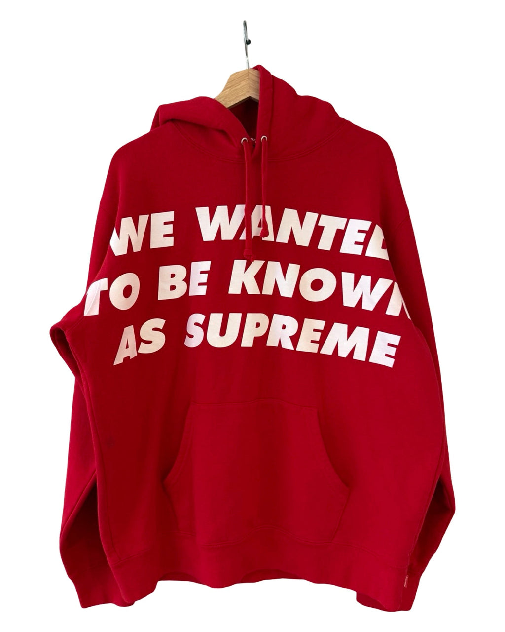 2020 Supreme We Wanted To Be Known As Hoodie product image 1